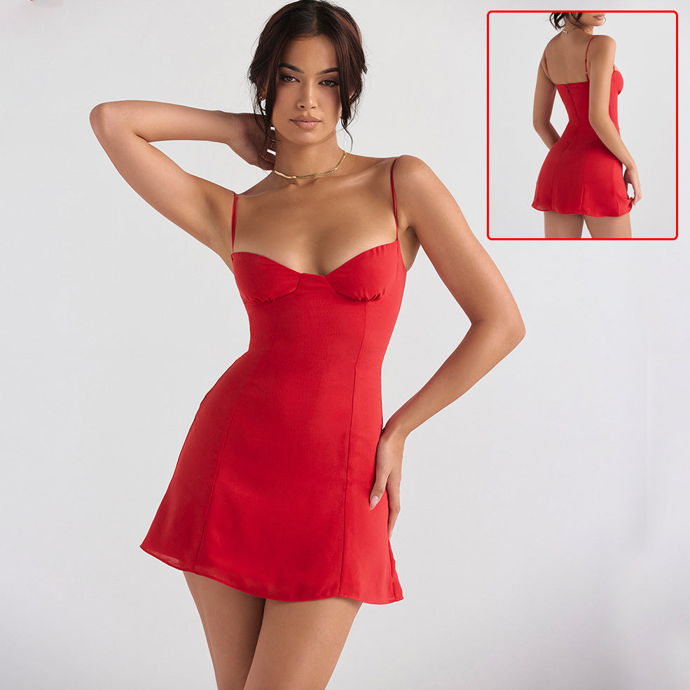 Women's Slim Halter Dress