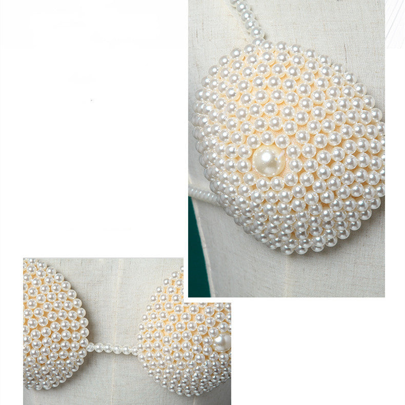 Vintage Clothes With Beaded Round Bras