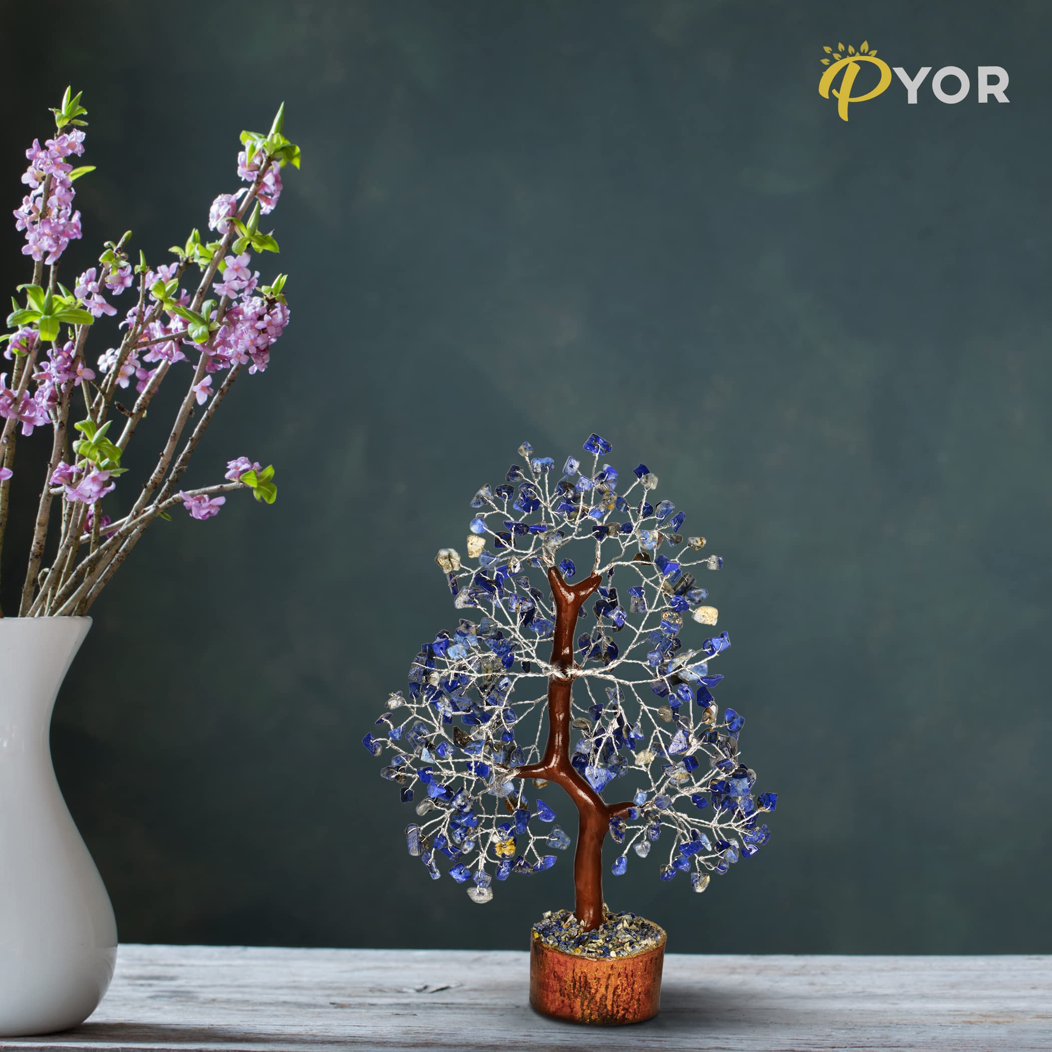 Rose Quartz Crystals Good Luck Money Tree