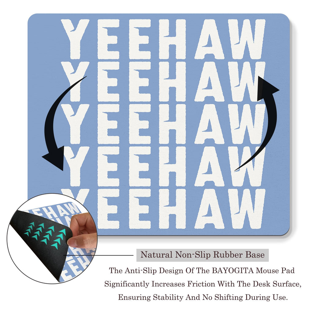 Coquette Mouse Pad, 9.5x8 Inches