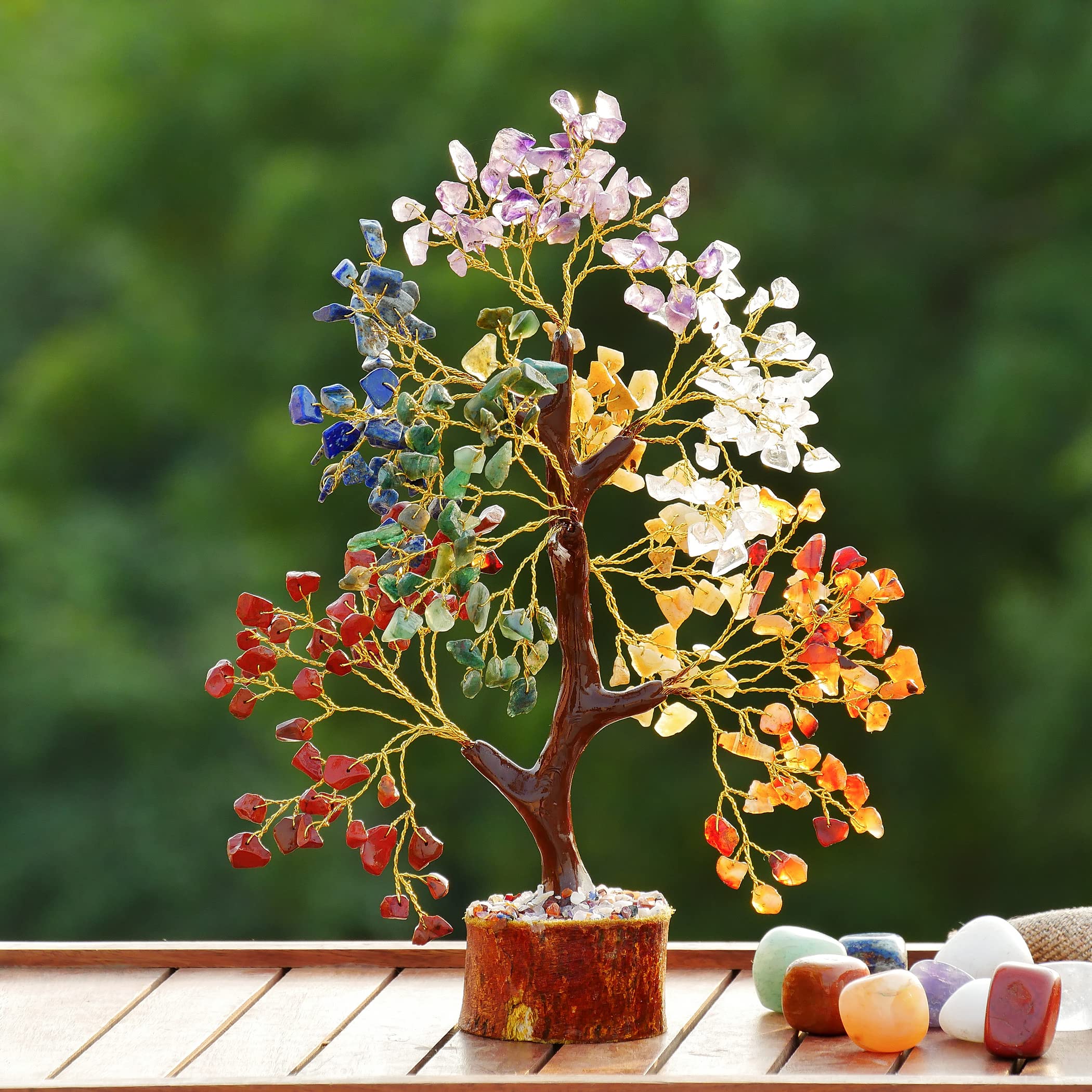 Rose Quartz Crystals Good Luck Money Tree