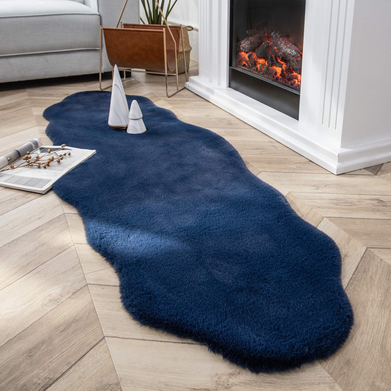 Ultra Soft Faux Area Rug