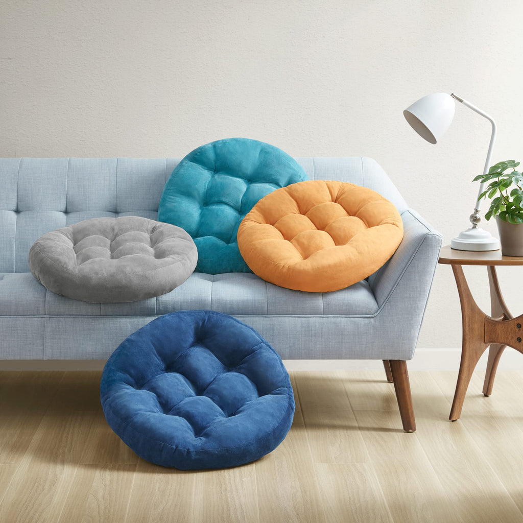 Square Large Pillows Seating Meditation Floor Pillow, Tufted Corduroy Cushion for Living Room