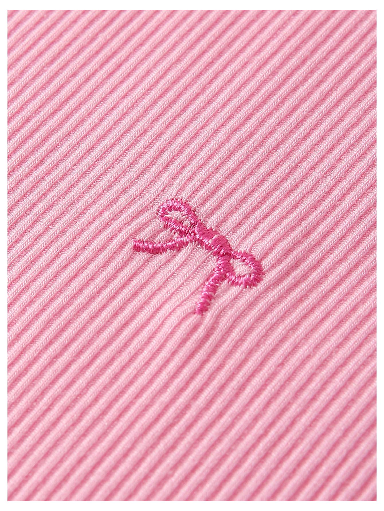 Women's Plus Size 3 Pack Coquette Bow Top Crew Neck Sleeveless Crop Tank Tops