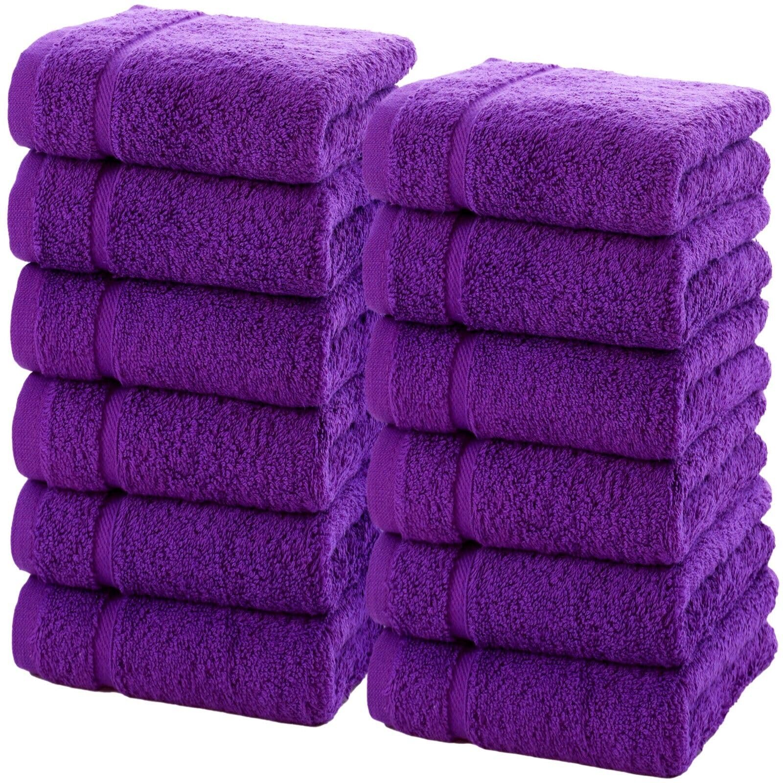 Linen Bath Towels Set for Bathroom Original Turkish Cotton Soft, Absorbent and Premium 2 Bath Towels, 2 Hand Towels, 2 Washcloths