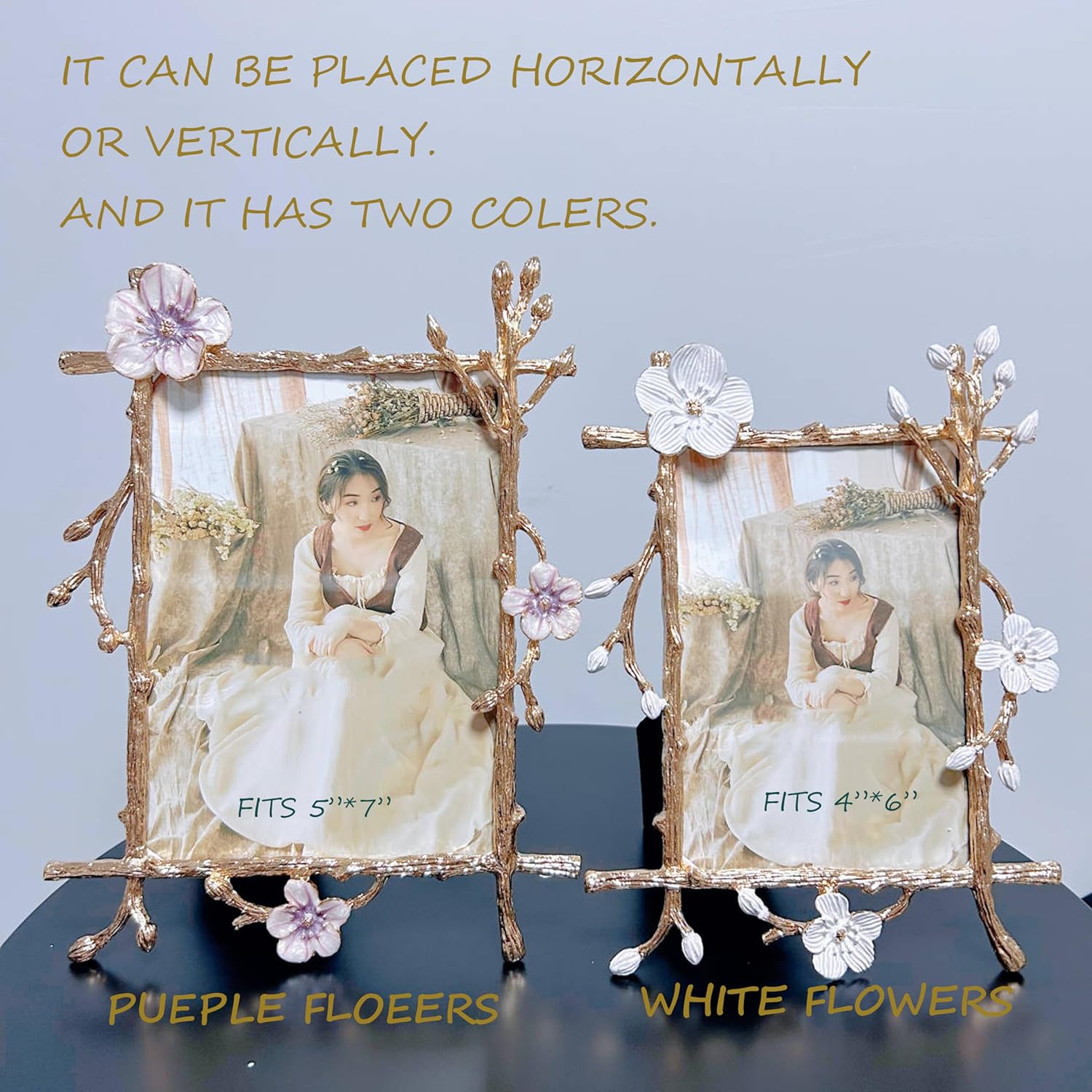 Textured Picture Frame,,Perfect for Home Decor