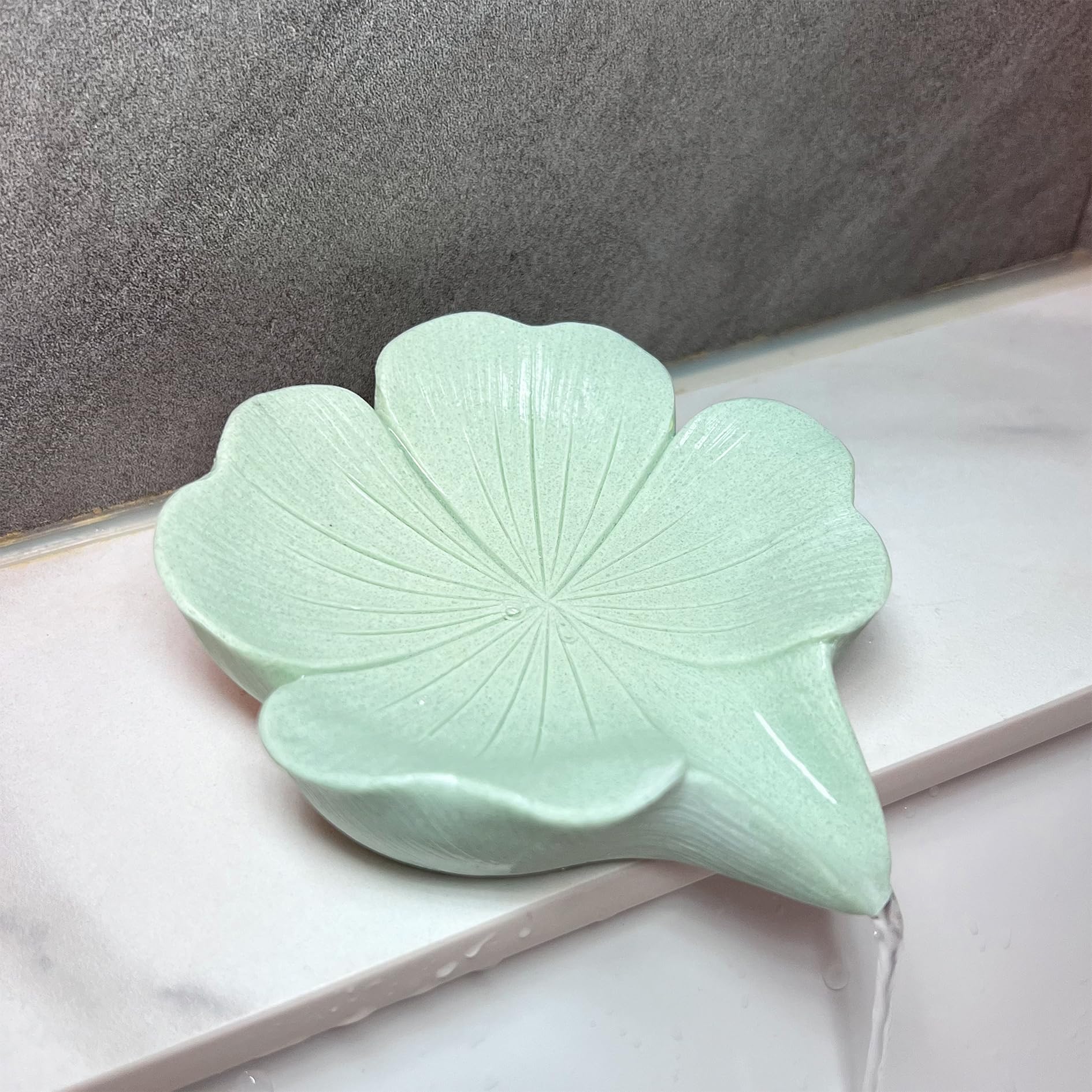 Soap Dish Soap Holder Self-Draining Soap Dish