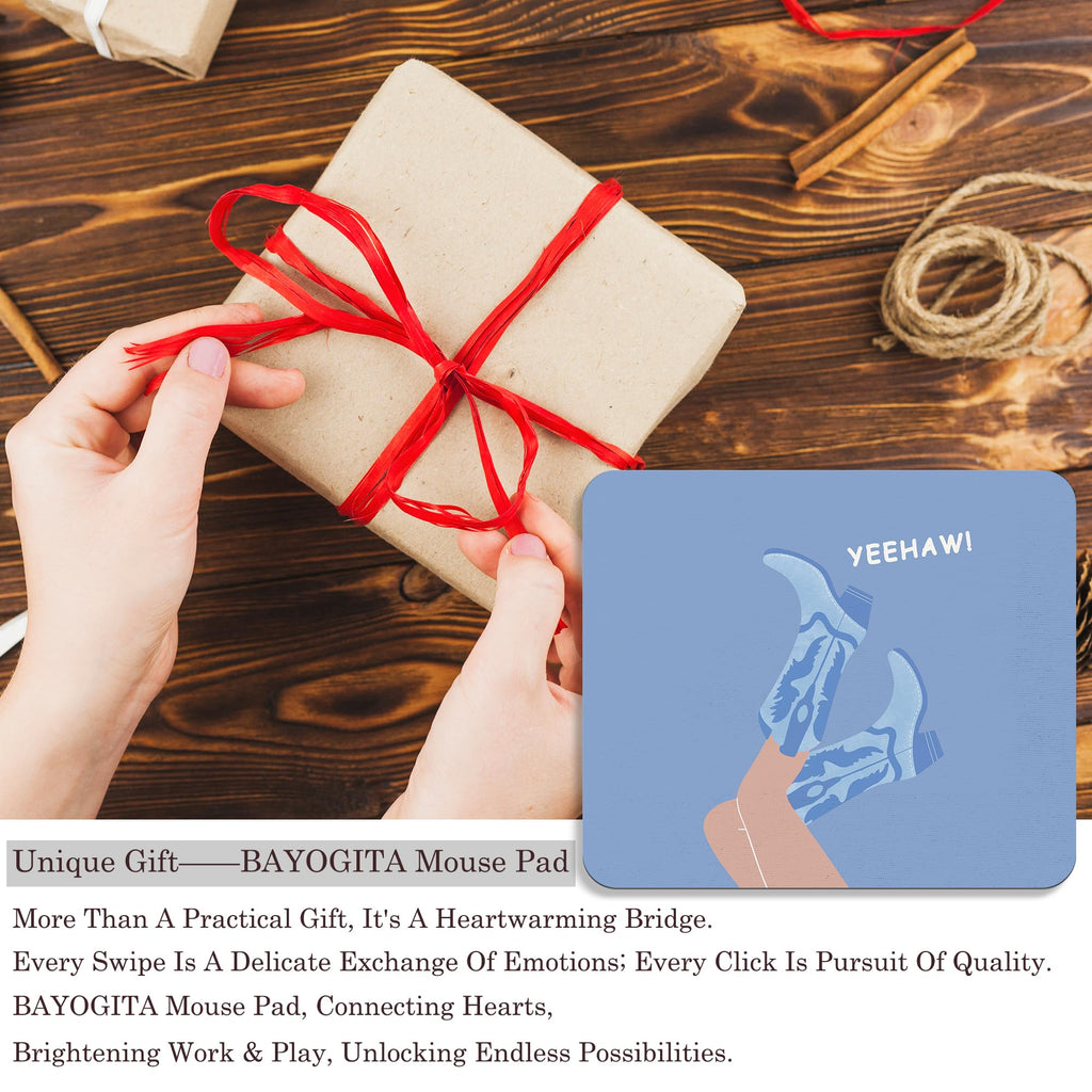 Coquette Mouse Pad, 9.5x8 Inches