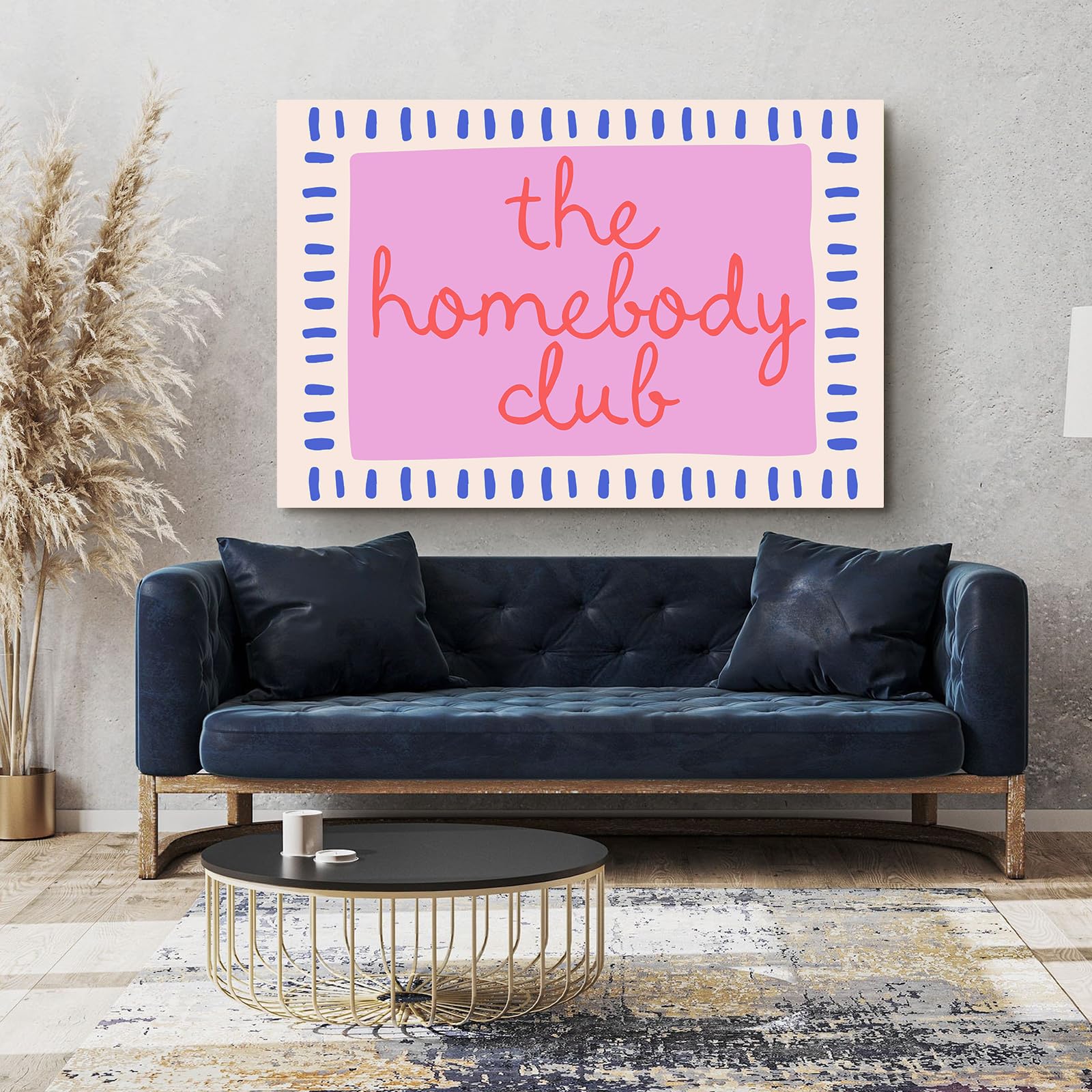Wall Art Trendy Fun Quote Art Canvas Prints Aesthetic