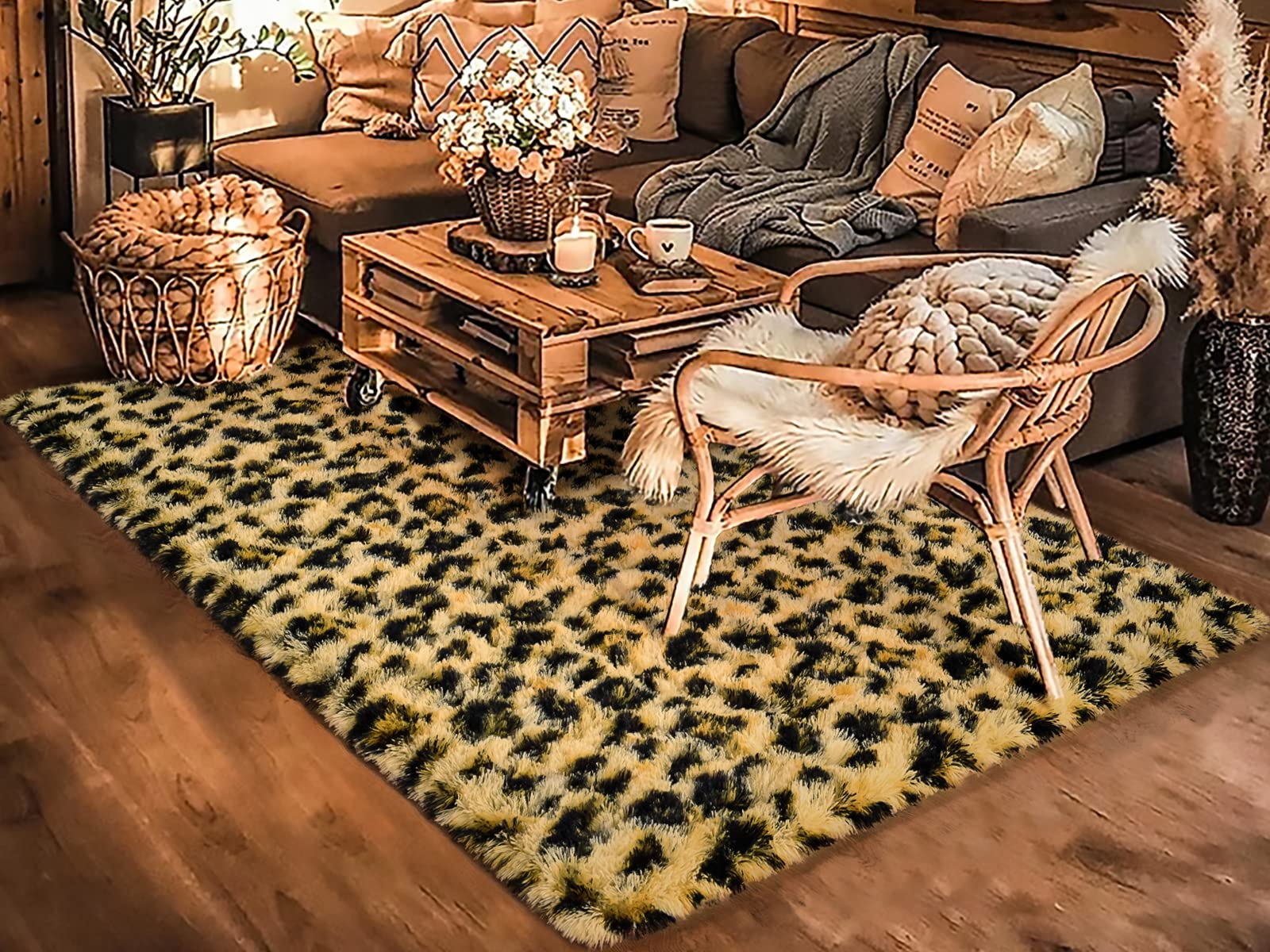 Leopard Print Rugs