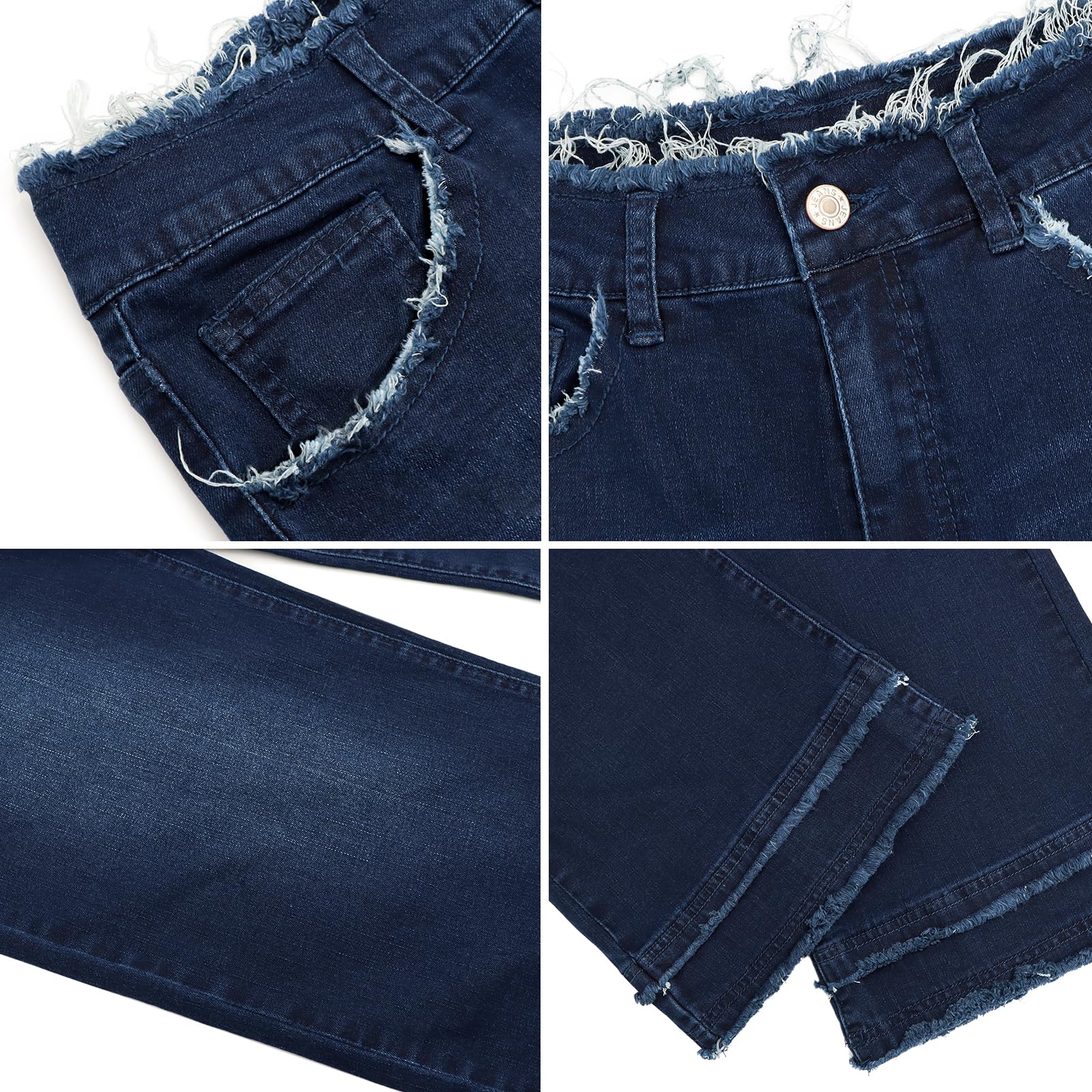 Y2K High-Waisted Baggy Jeans â€?Stretch Wide-Leg Denim