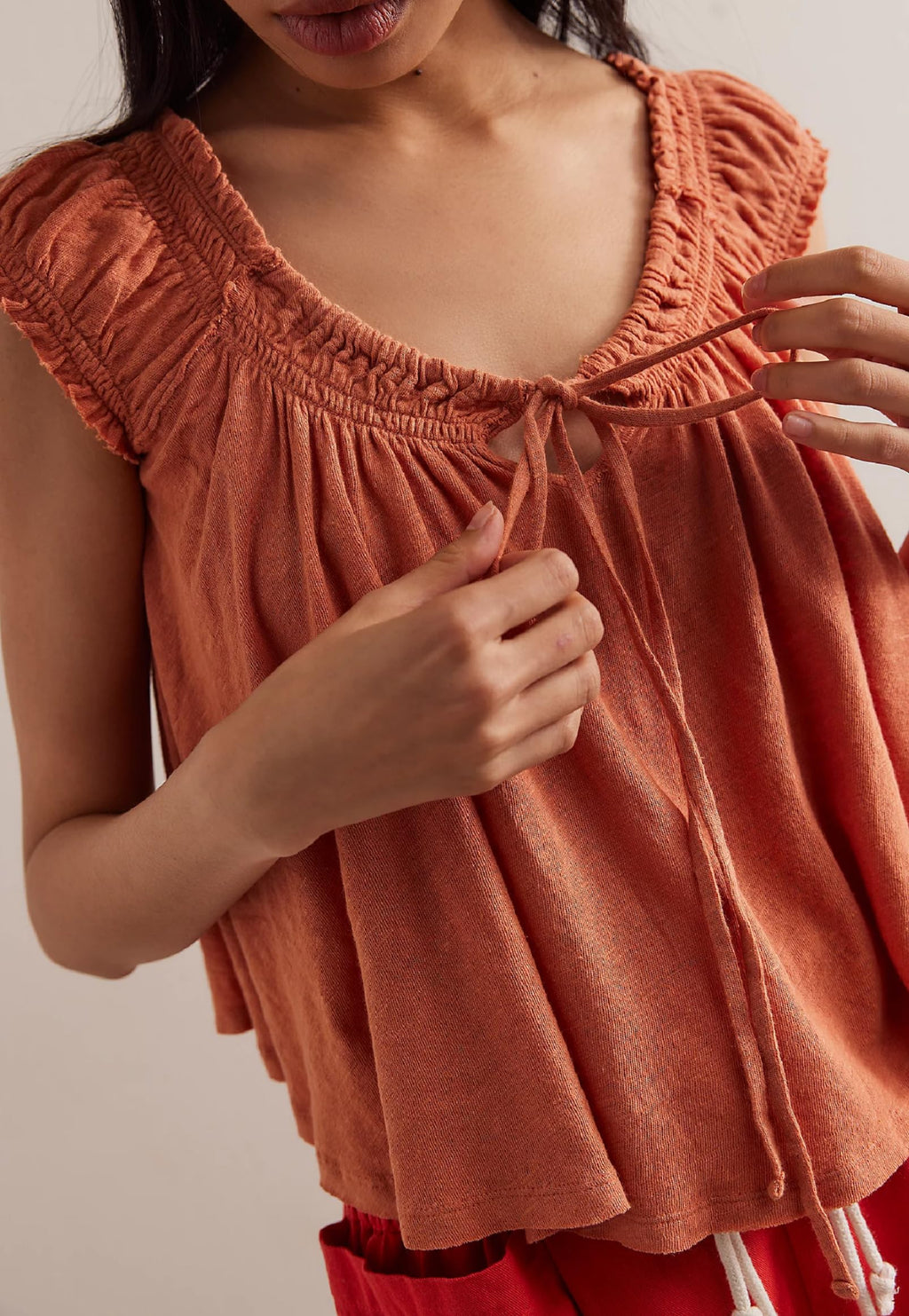 Y2K Short Sleeve Babydoll Tops for Women Cute Aesthetic U Neck Teen Girls Tshirt Ruffle Hem Patchwork Peplum Shirts