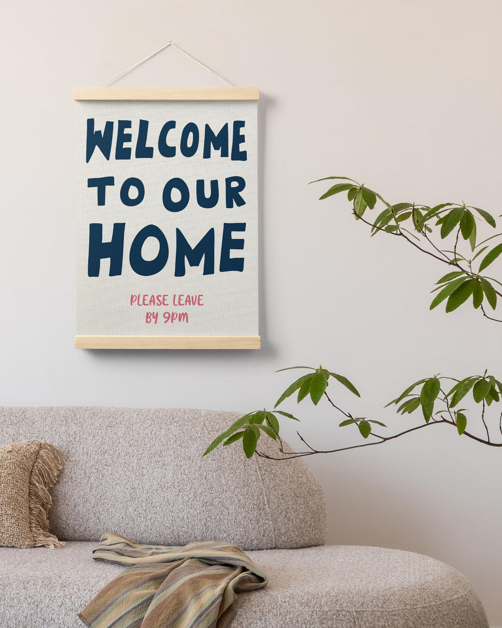 Trendy Preppy Poster Hanger Frame, Aesthetic Wall Art Decor