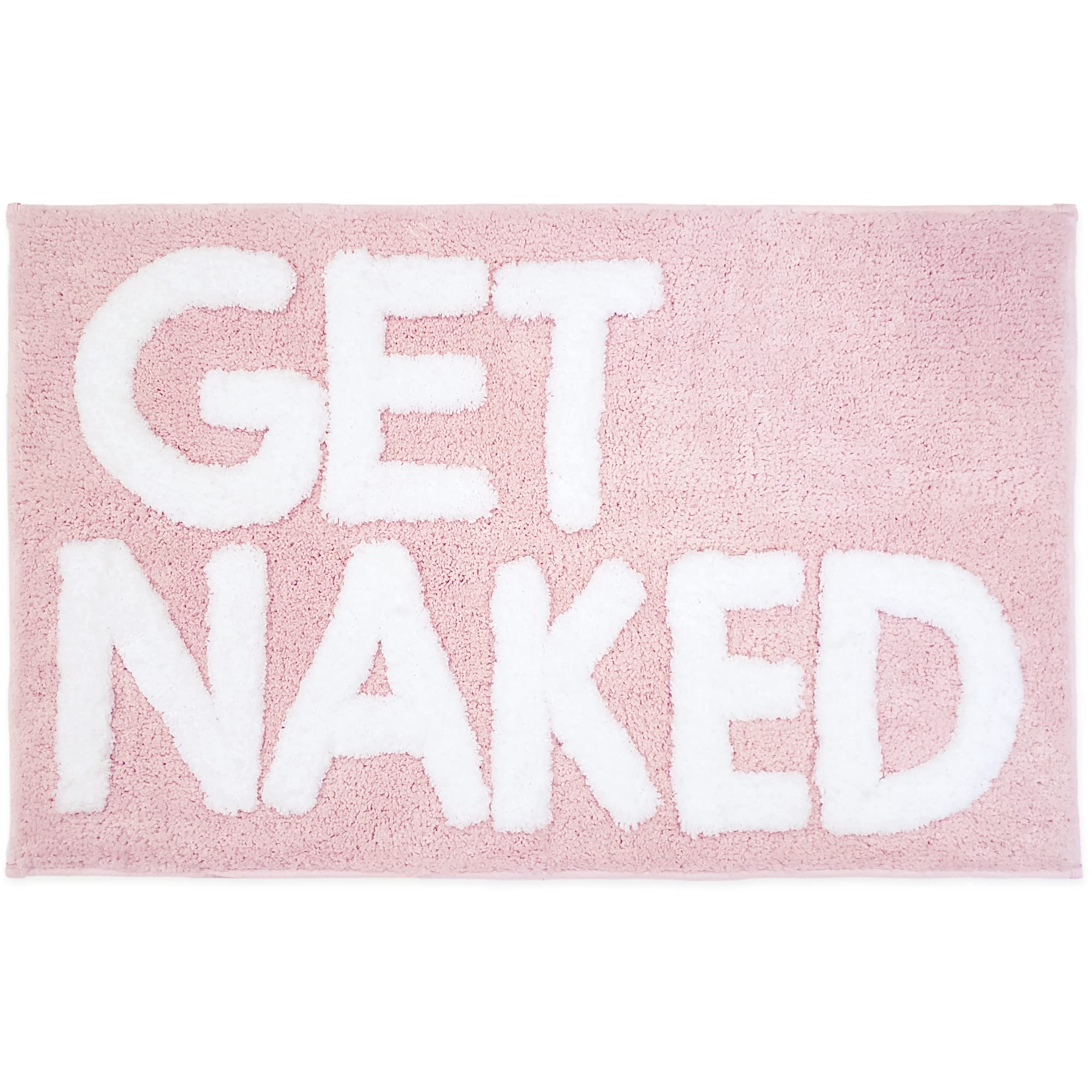 Get Naked Bath Mat - Cute Bathroom Rugs 31" x 20"