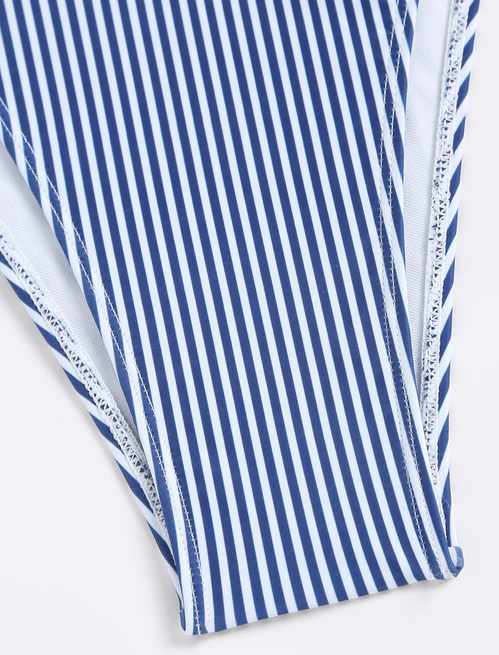 Women's Triangle Bikini Lace Frilled Ruffles Gingham Print Tie Side Spaghetti Strap 2 Pieces Bikini Swimsuit