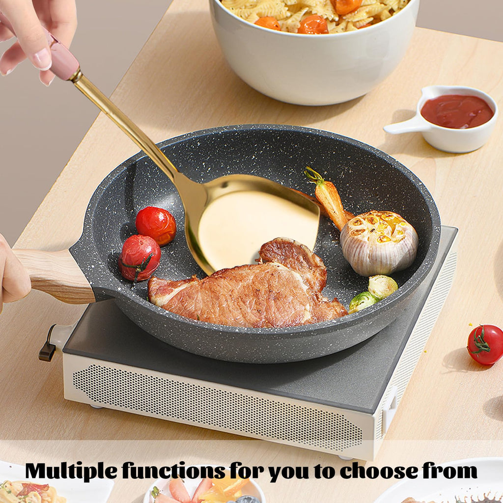 Gold Kitchen Utensils, 7pieces Gold Cooking Utensils Set, Kitchen Tools Set With Utensil Holder, Gold Kitchen Accessories, Dishwasher Safe, Easy To Clean