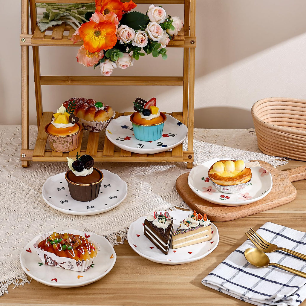 Ceramic Dessert Plates, Cute Creative Dinner Plates Design