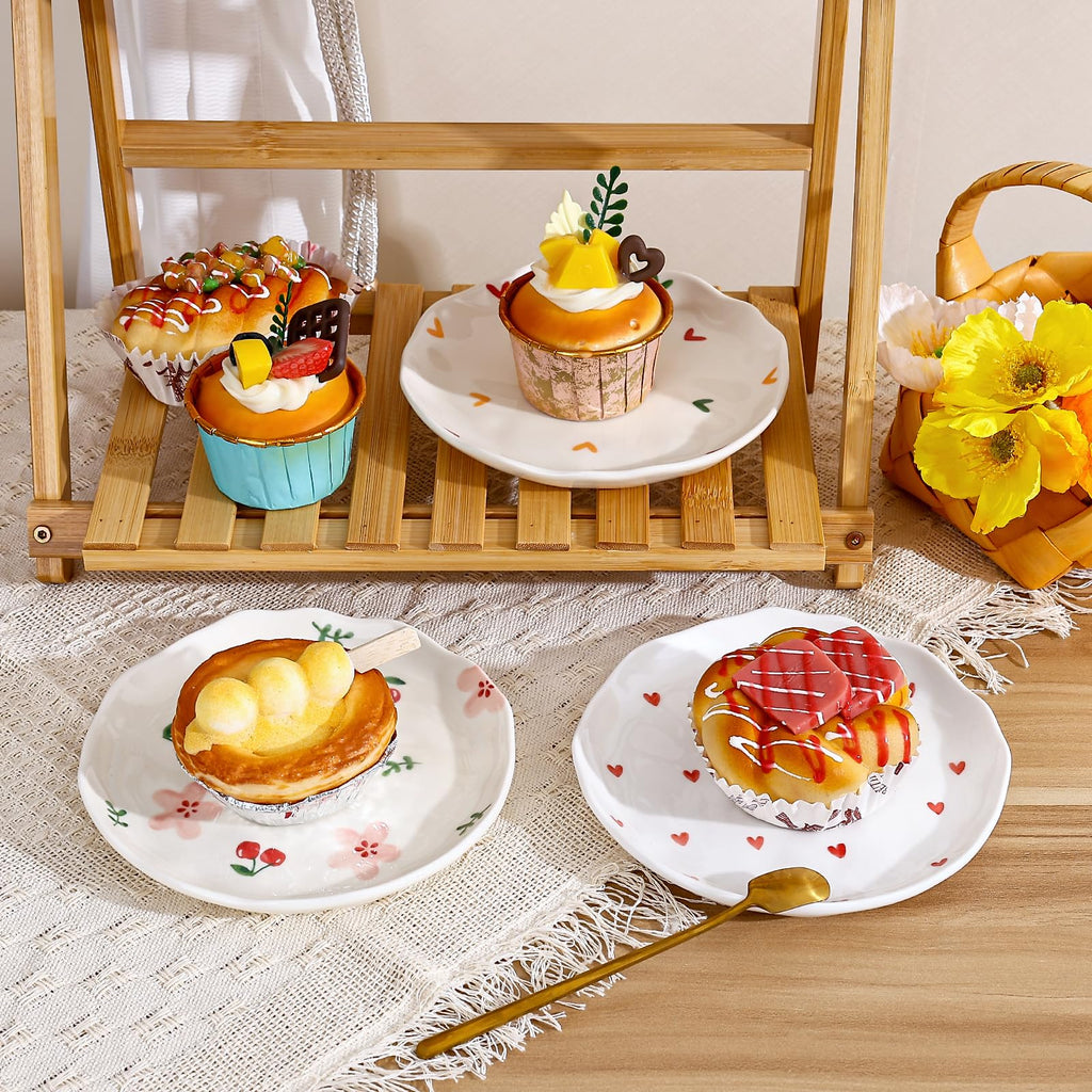 Ceramic Dessert Plates, Cute Creative Dinner Plates Design