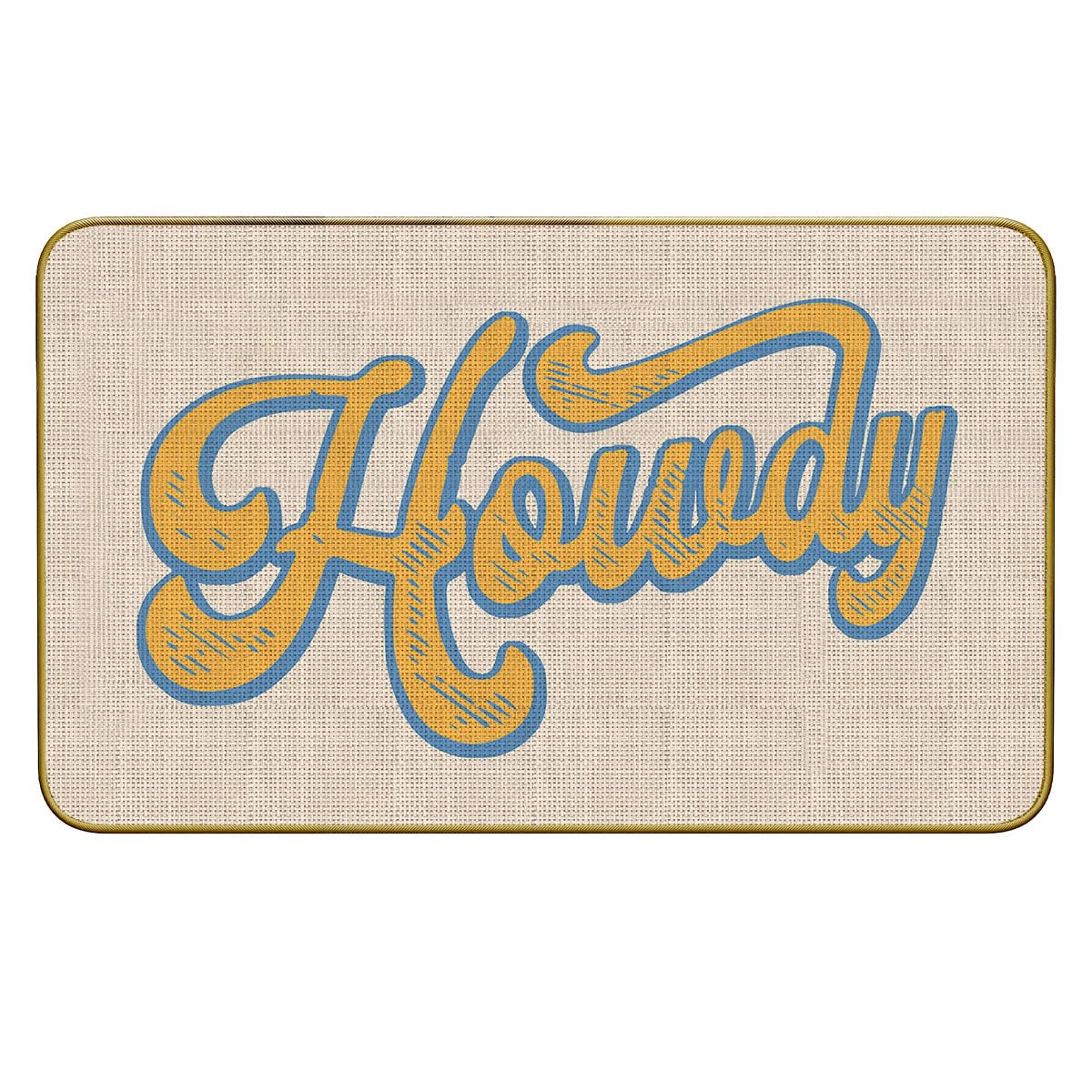 Howdy Doormat Door Mat