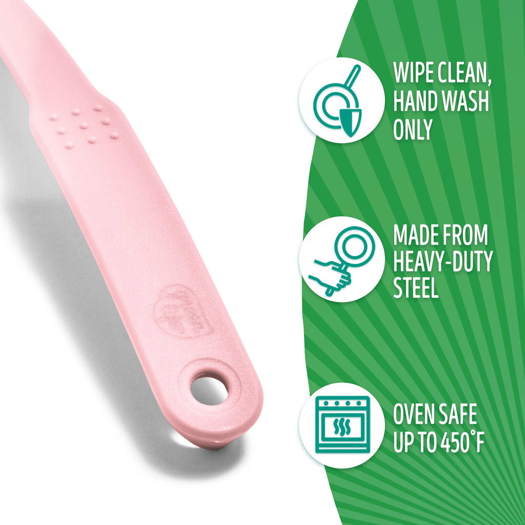 Cooking Tools and Utensils, 7 Piece Nylon Set including Spatulas Turner Spoons and Tongs, Dishwasher Safe