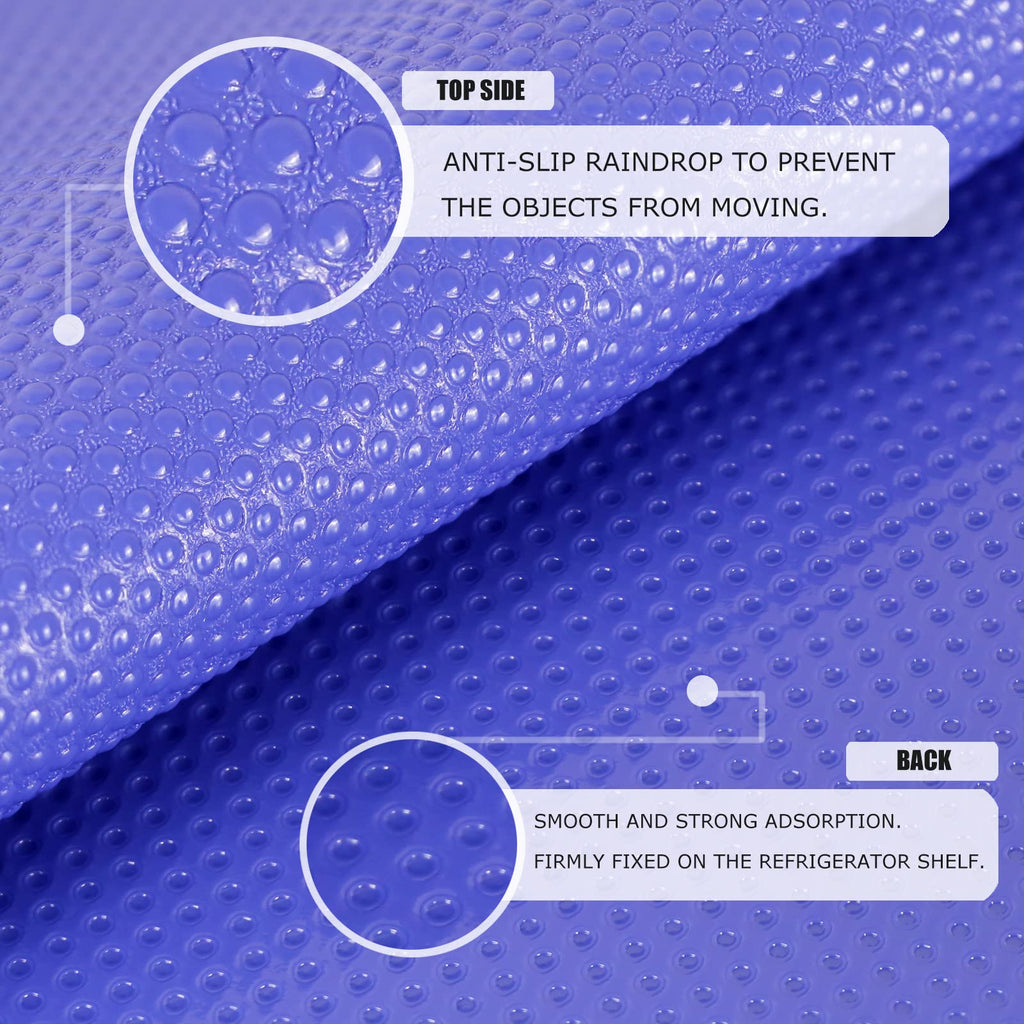 Washable Fridge Liner Mats Covers Pads for Glass Shelf Cupboard Cabinet Drawer Home Kitchen Accessories Organization, 12Pcs Refrigerator Liners