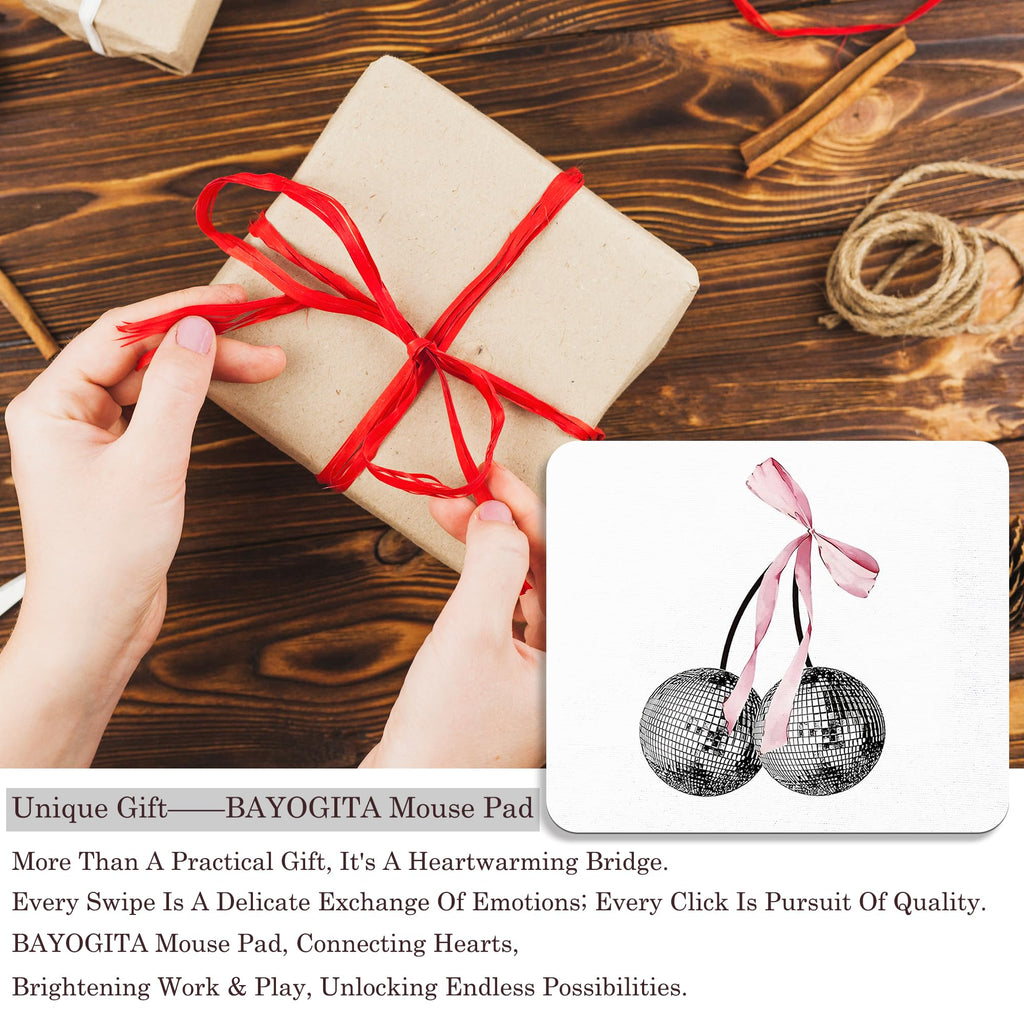 Coquette Mouse Pad, 9.5x8 Inches