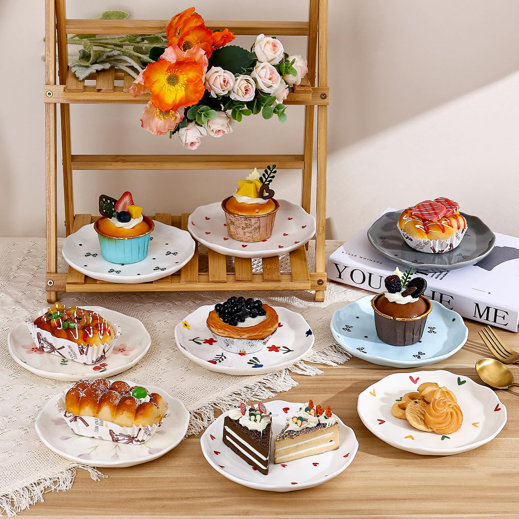 Ceramic Dessert Plates, Cute Creative Dinner Plates Design