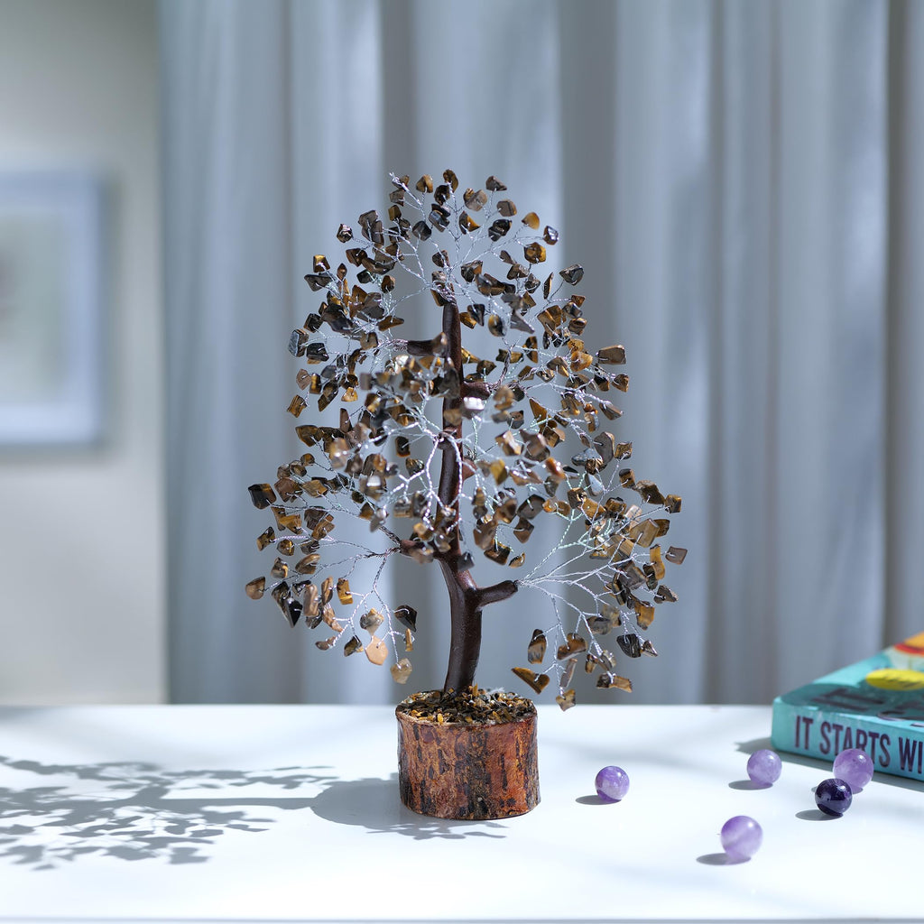 Rose Quartz Crystals Good Luck Money Tree