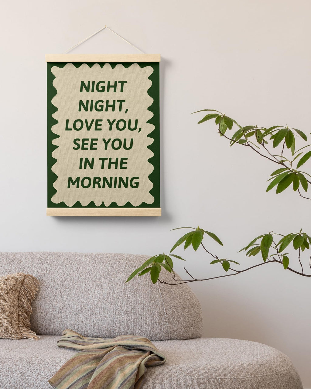 Trendy Preppy Poster Hanger Frame, Aesthetic Wall Art Decor