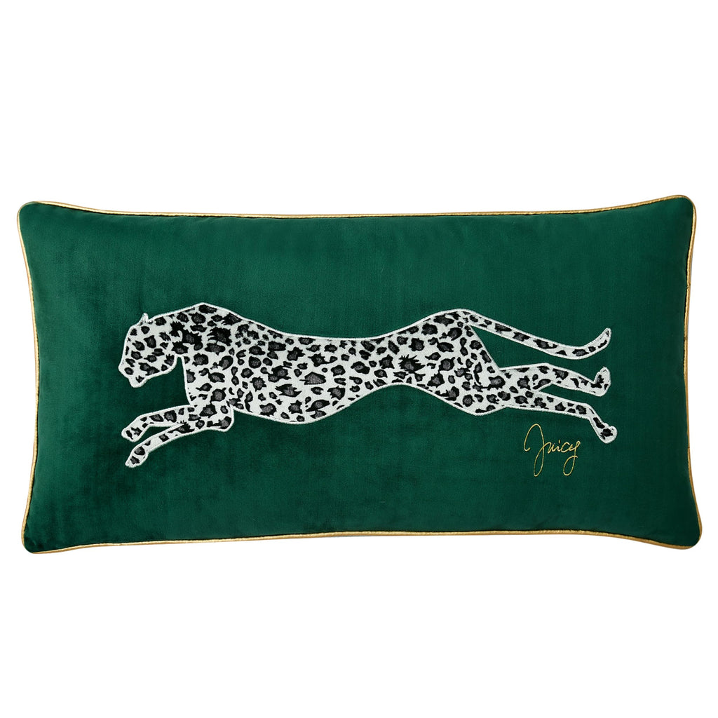 Juicy Couture Rectangle 1-Piece Living Room and Bedroom Décor, Decorative Accent, Premium Reversible Throw Pillow