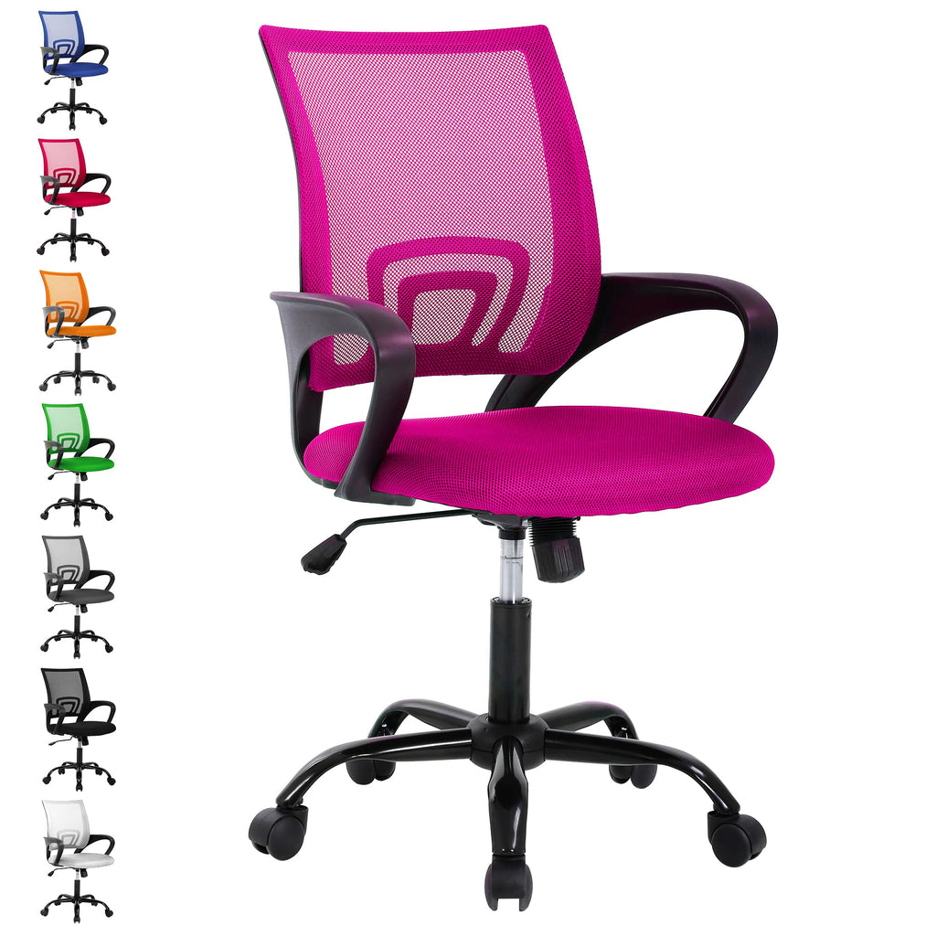 Comfortable Adjustable Mesh Office Chair with Lumbar Support