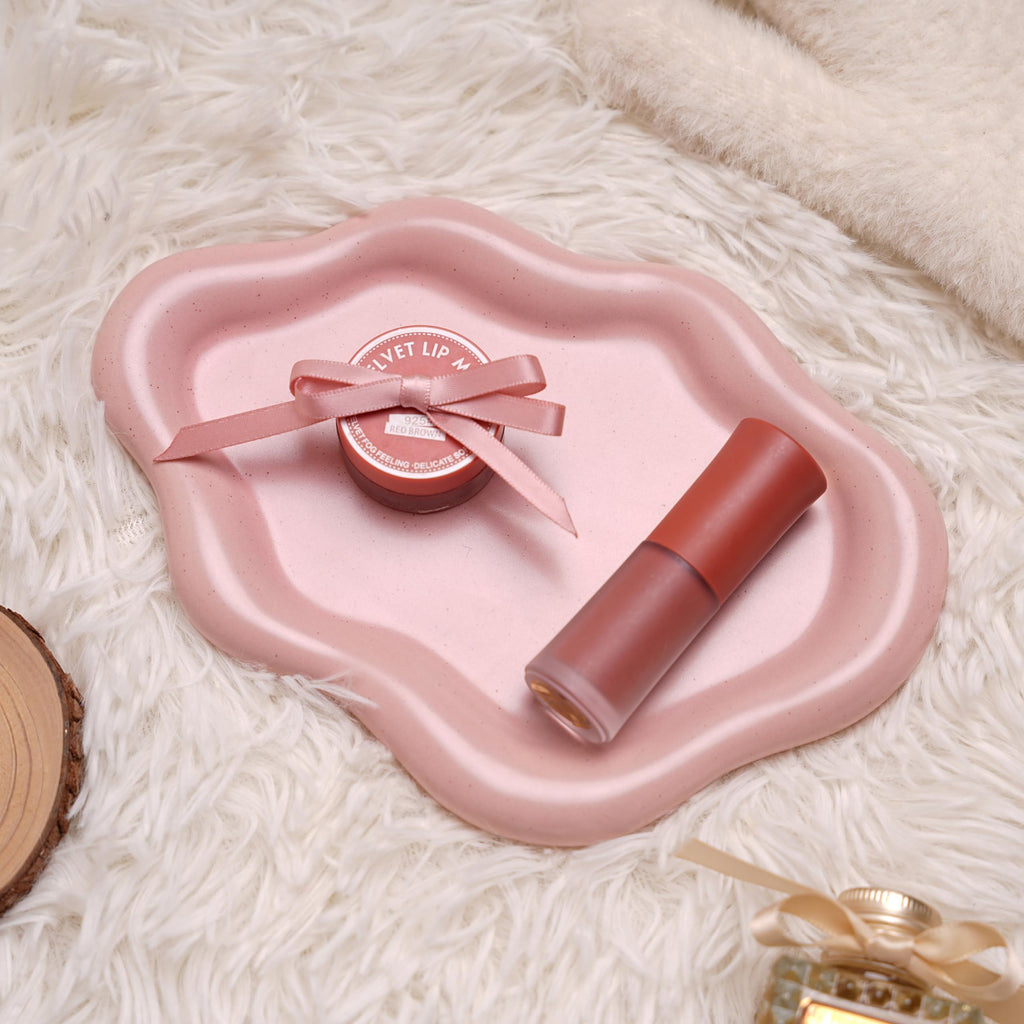 Cloud Trinket Dish, Chubby Jewelry Tray, Ceramic Jewelry Ring Trinket Dish for Rings Earrings Necklace Organizer