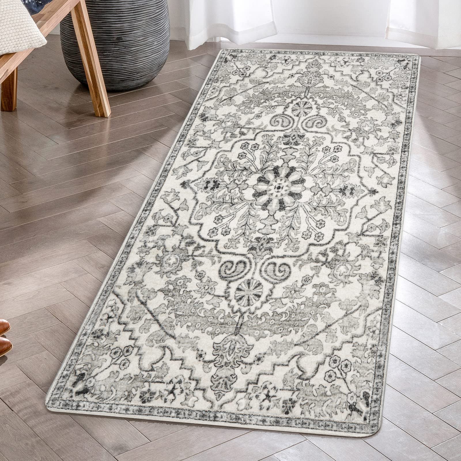 Floral Bohemian Medallion Area Rugs