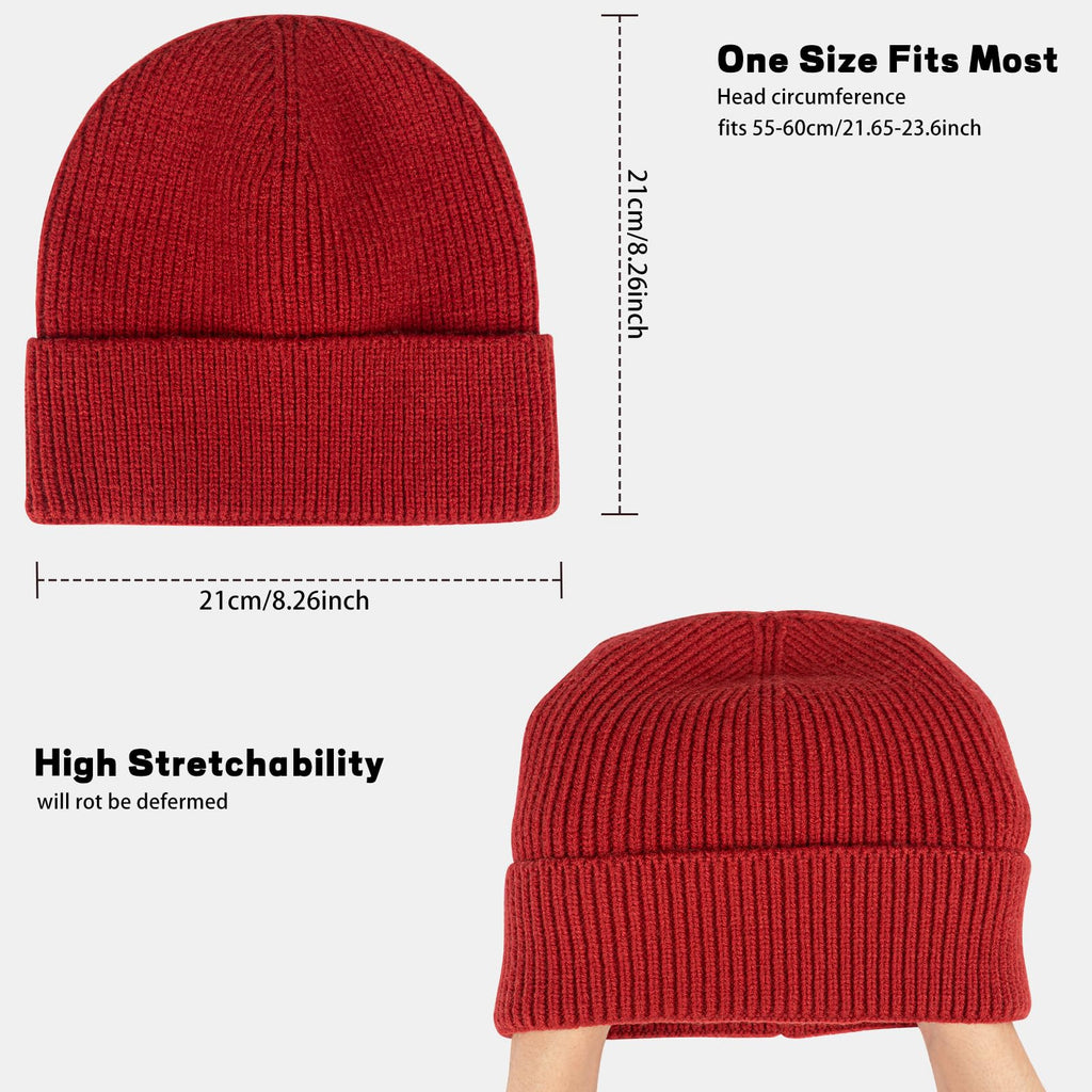 Knit Beanie Women Warm Winter Hats