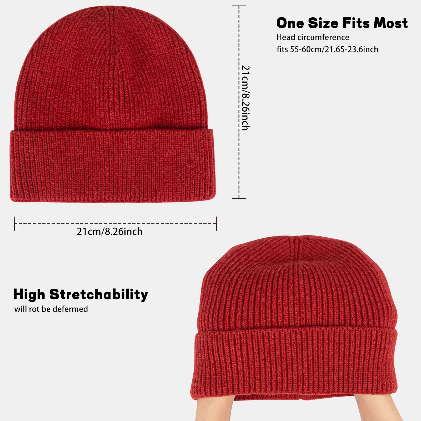 Knit Beanie Women Warm Winter Hats