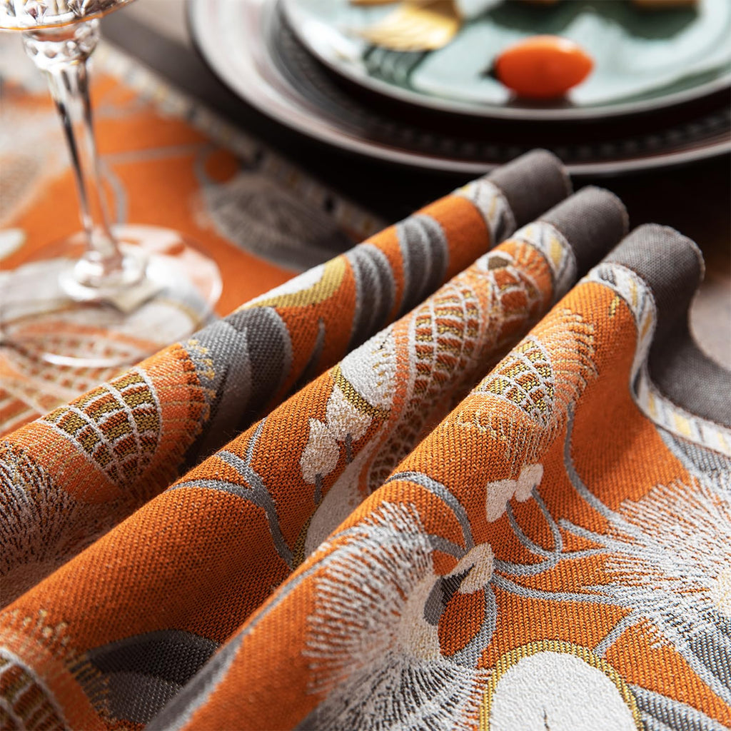 Retro-Luxury Tassels Table Runner Series for Kitchen Dining Table