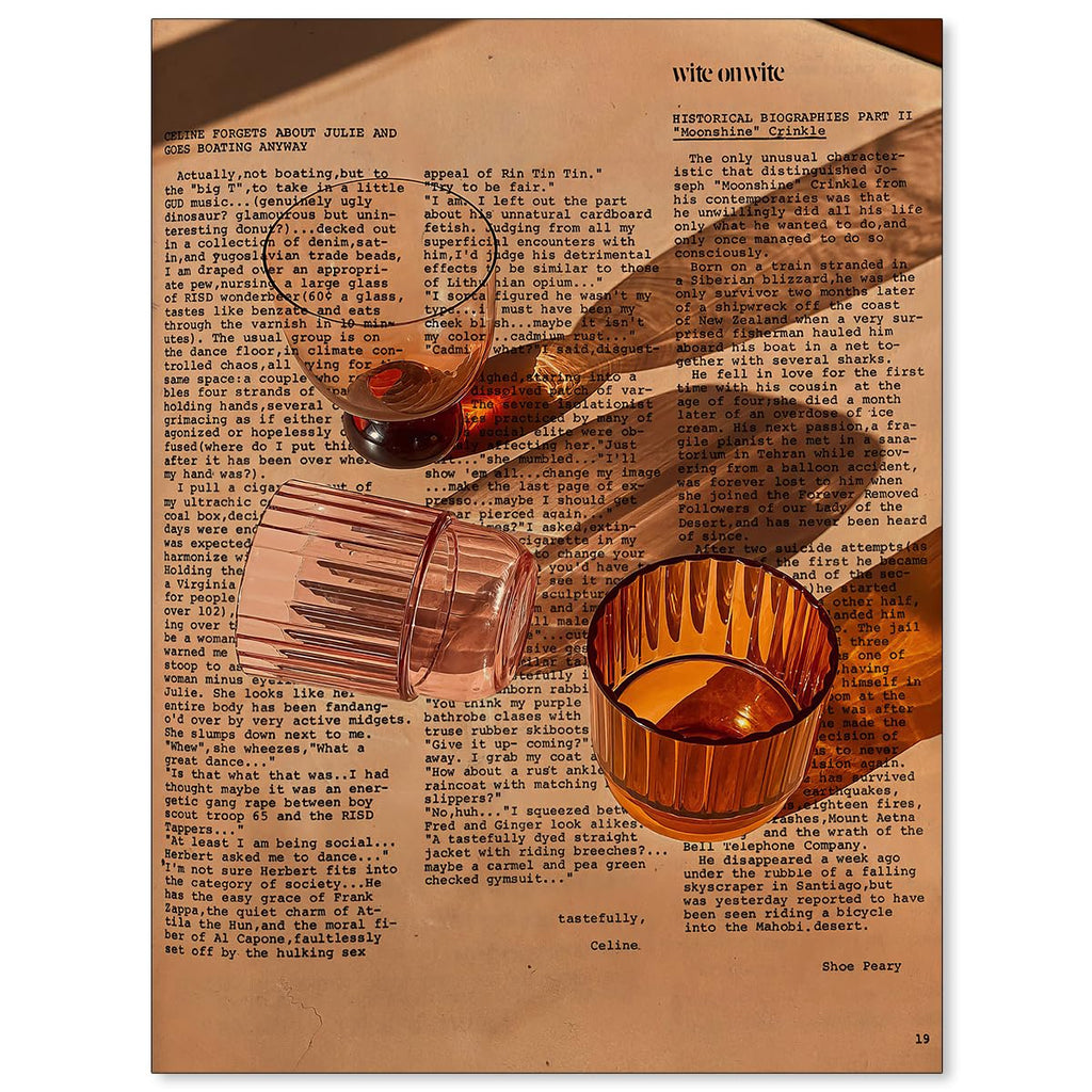 Cocktail Poster Alcohol Drink Wall Art Preppy Bar Cart Canvas Prints for Funky Bar Kitchen Wall Decor