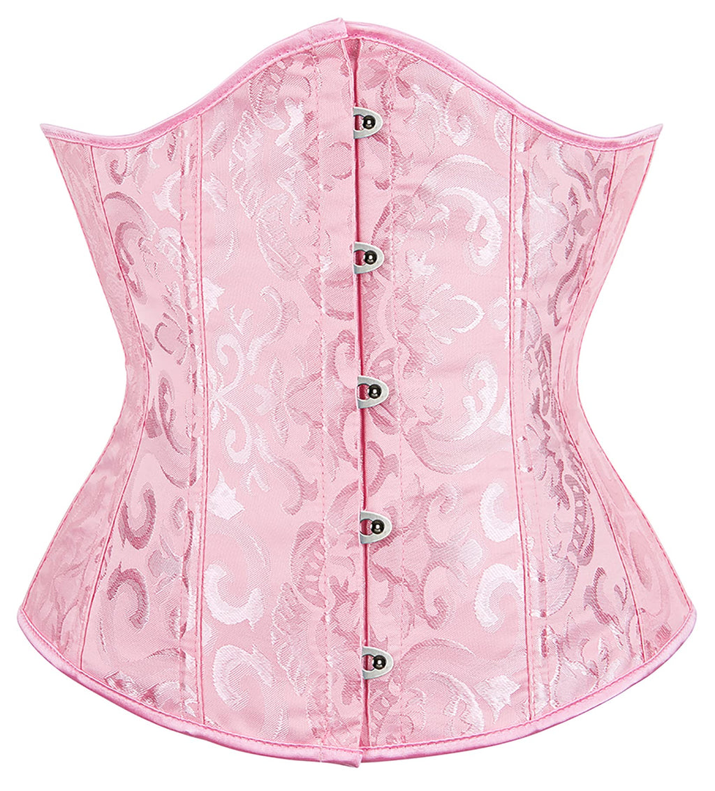 Corset Underbust Boned Corsets Bustier Waist Trainer