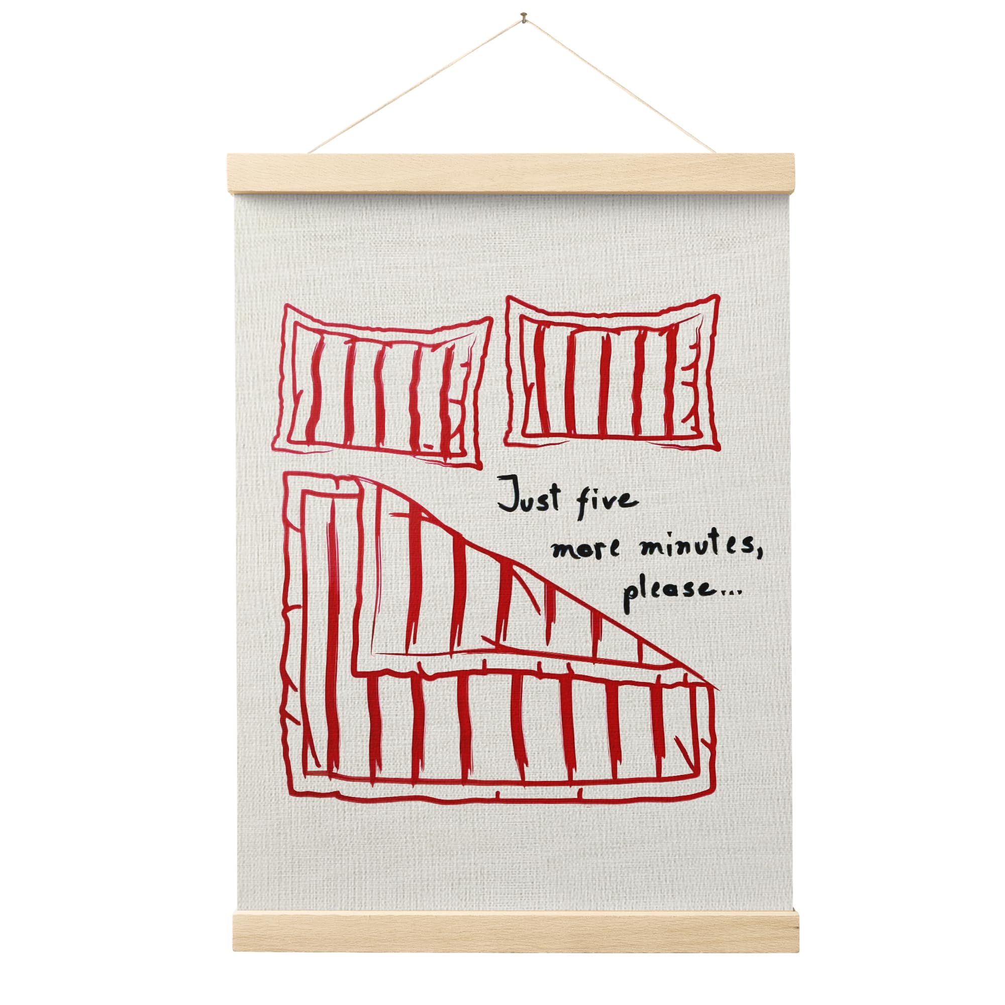 Trendy Preppy Poster Hanger Frame, Aesthetic Wall Art Decor