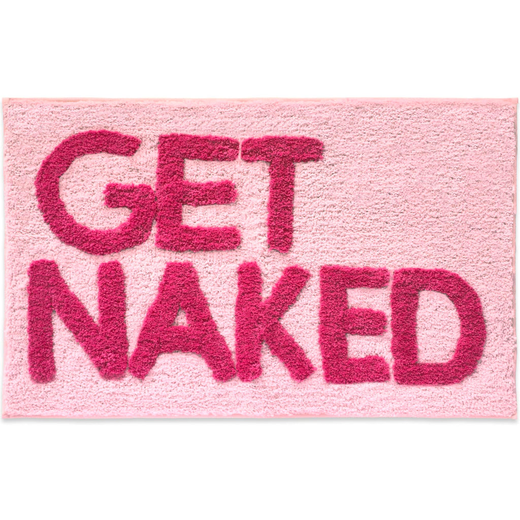 Get Naked Bath Mat - Cute Bathroom Rugs 31" x 20"