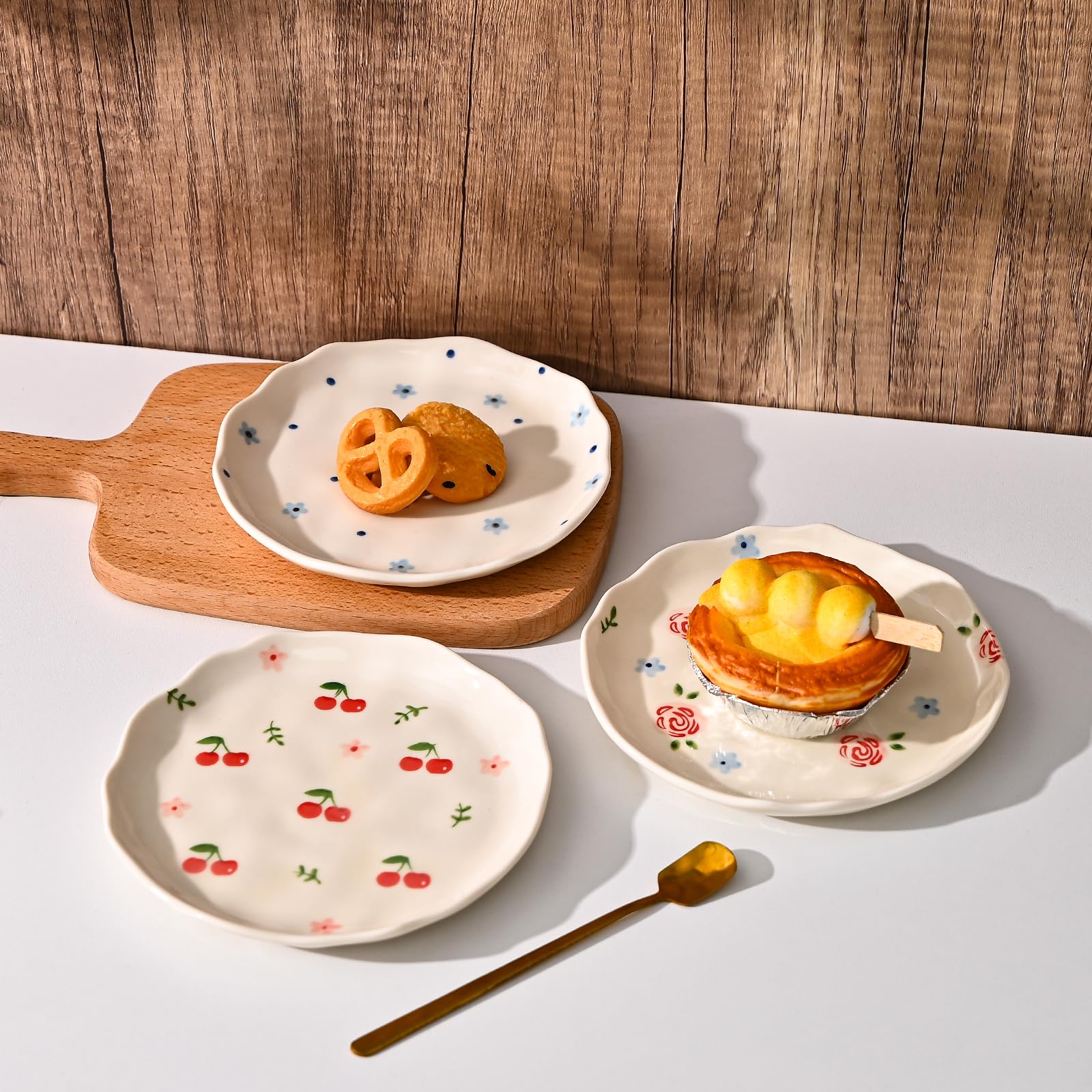 Ceramic Dessert Plates, Cute Creative Dinner Plates Design
