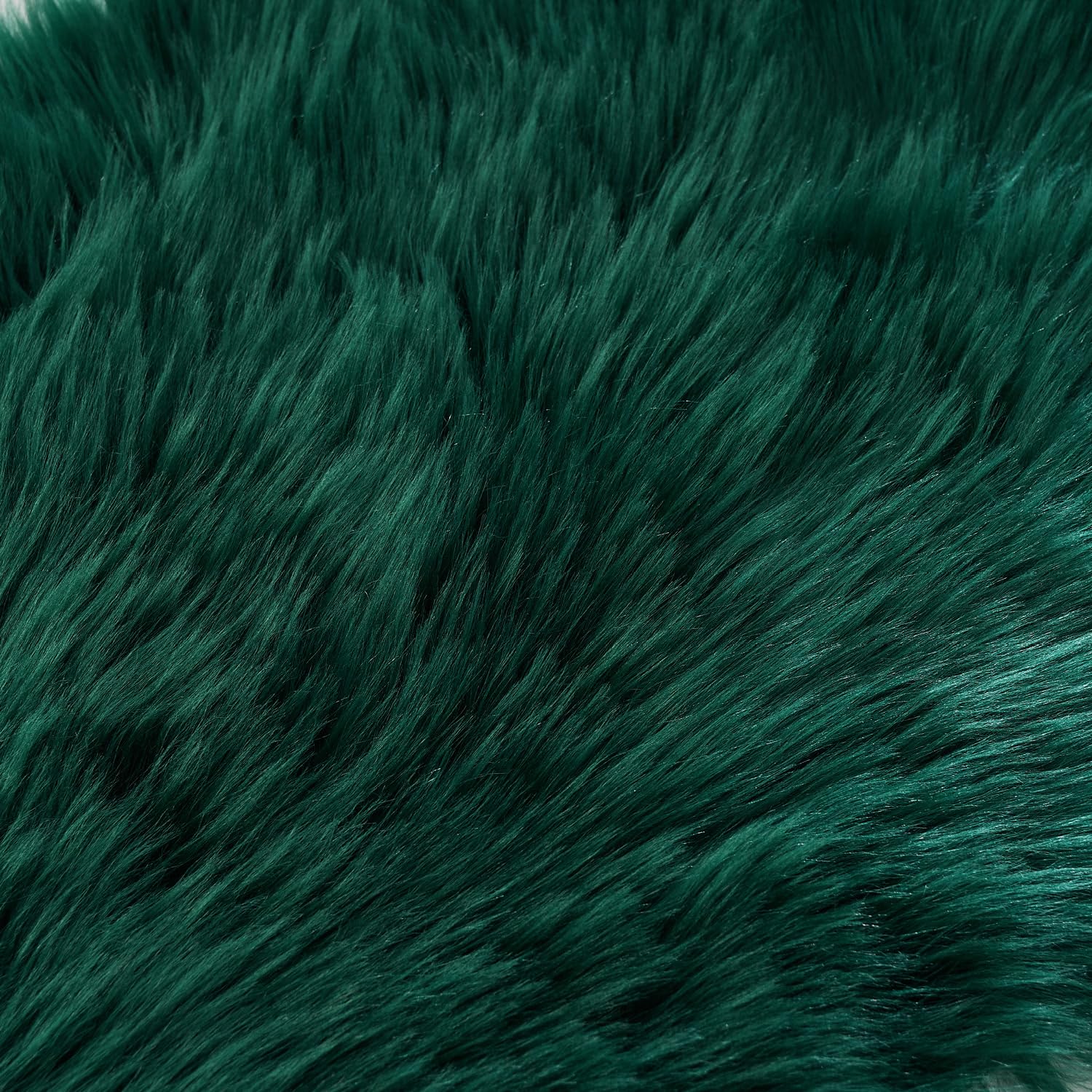 Ultra Soft Faux Fluffy/Fuzzy Shaggy Area Rug - Fur Chair Cover Seat Pad