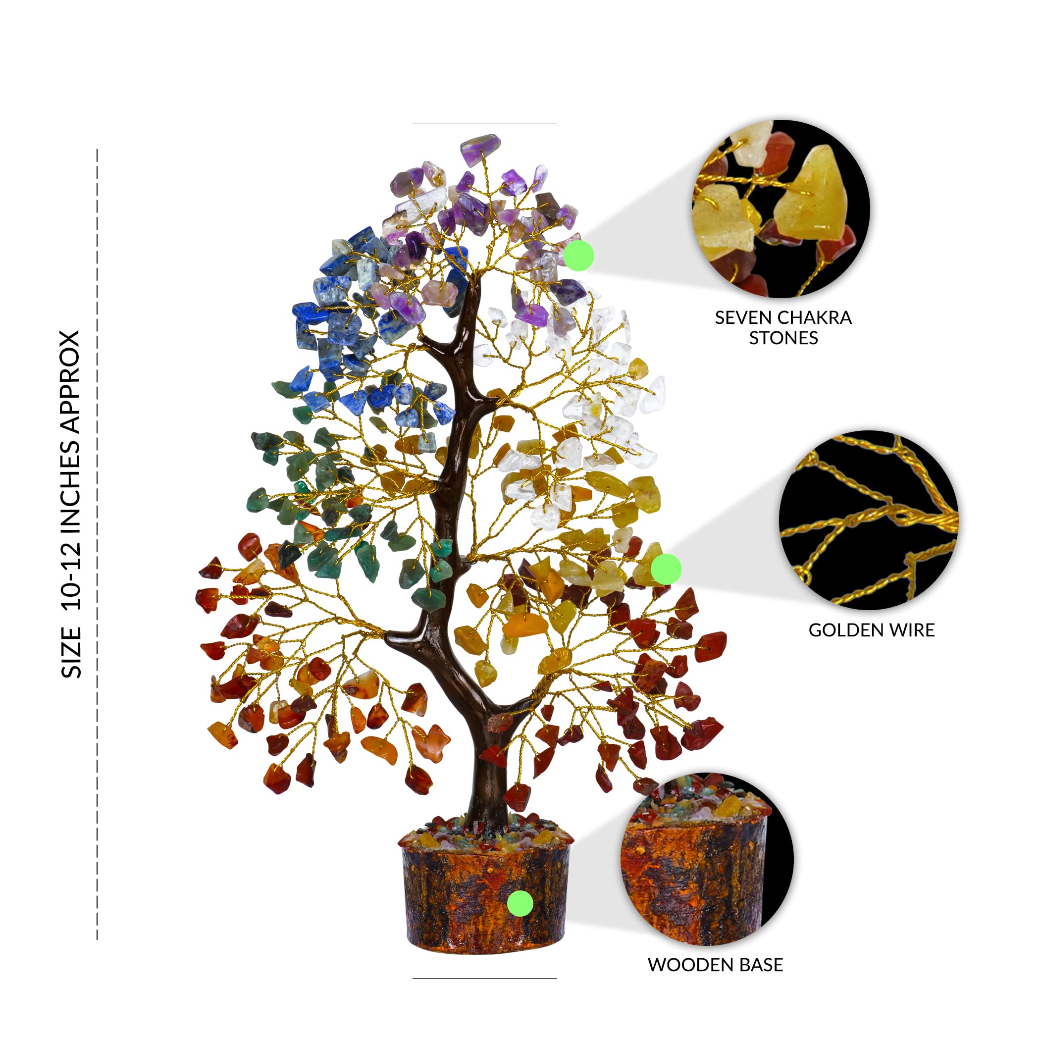 Rose Quartz Crystals Good Luck Money Tree