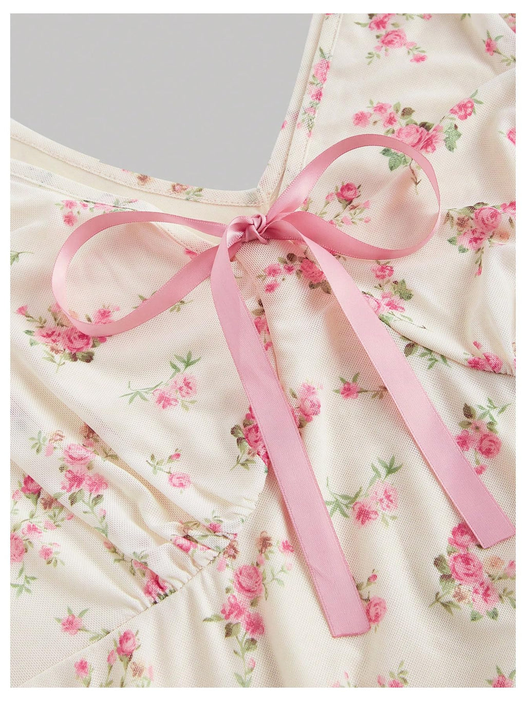 Women's Plus Size Floral Sleeveless Midi Dress Fishtail Hem Tank Dress