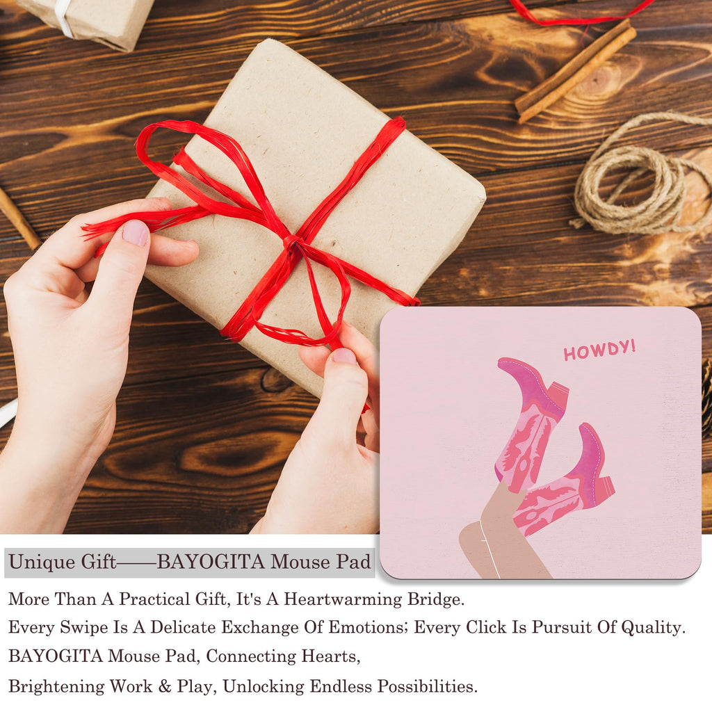 Coquette Mouse Pad, 9.5x8 Inches