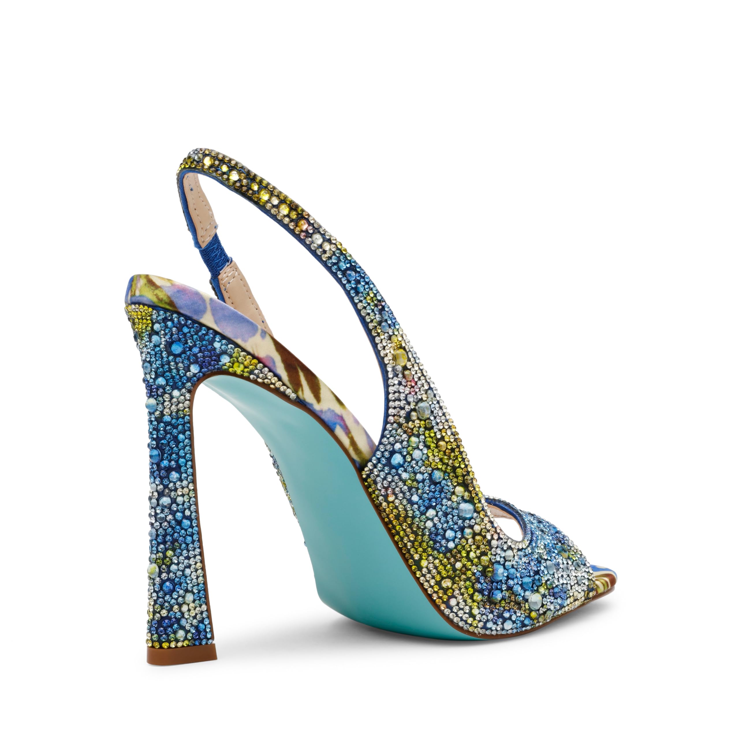 Rhinestone Betsey Johnson Women's Mina Heeled Sandal