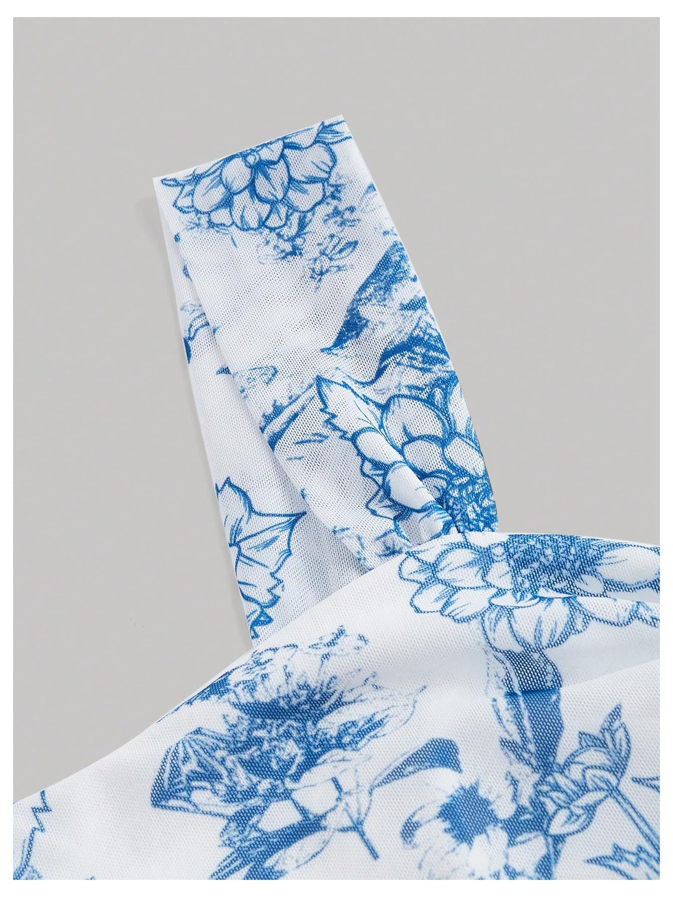 Women's Floral Ruched Bodycon Summer Wedding Guest Dress Mesh Fishtail Cocktail Midi Sun Dresses