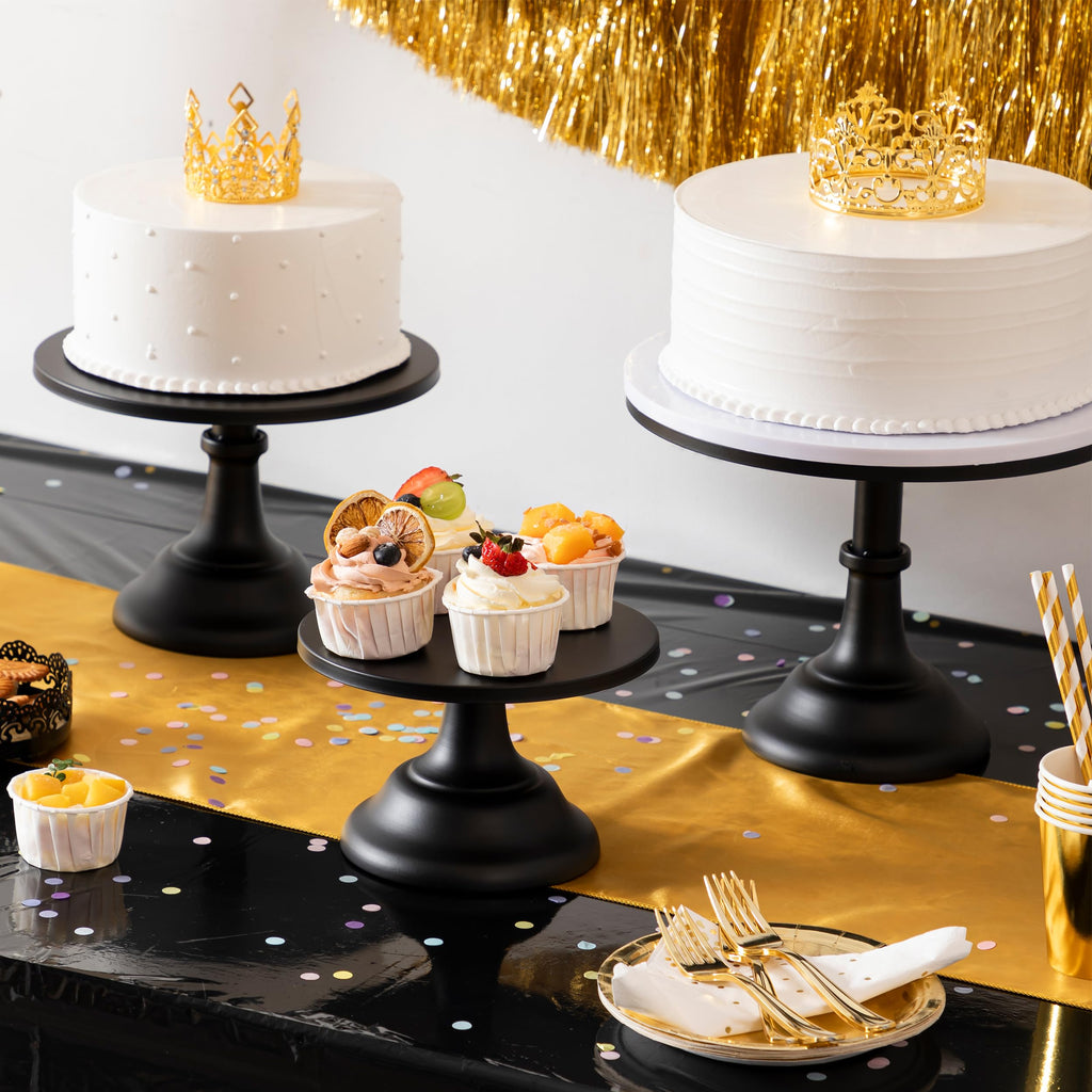 Cake Stand, Cake Stand Set Disc Diameter 8" 10" 12", Perfect Dessert Table Display Set, 3 Pcs