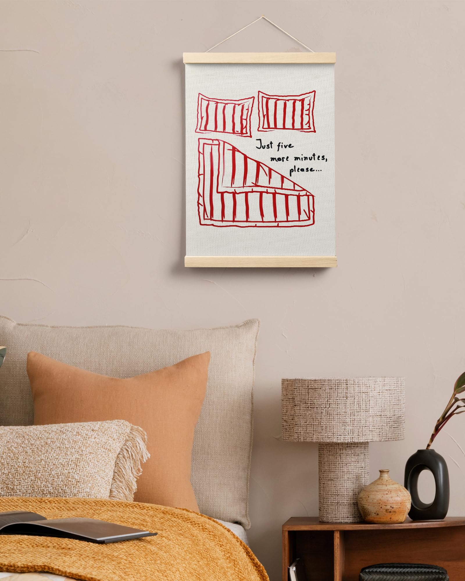 Trendy Preppy Poster Hanger Frame, Aesthetic Wall Art Decor