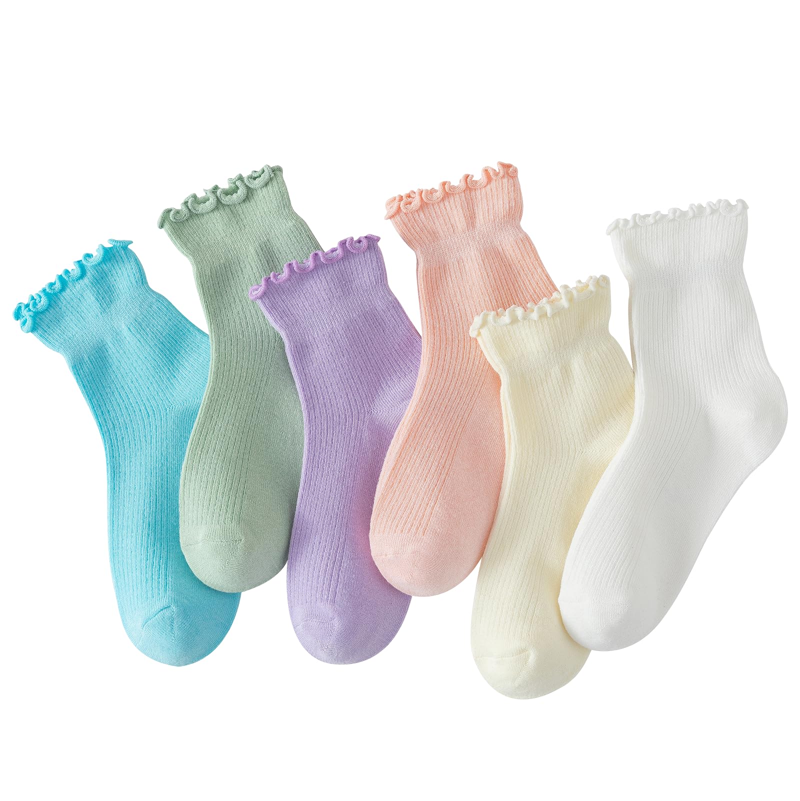 Ruffle Socks Women, Cute Ruffle Ankle Socks